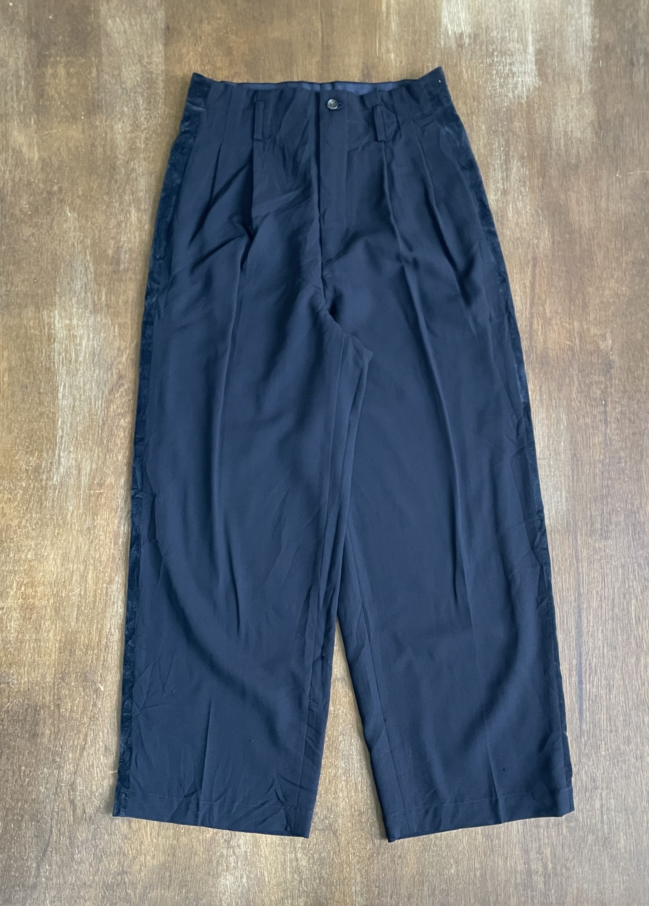 Comme des Garcons COMME des GARCONS 1991 Wool Pants Size US 27 - 1 Thumbnail