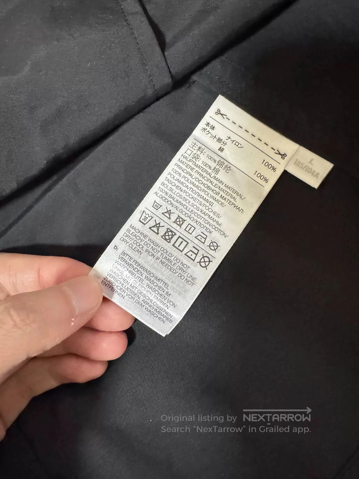 Y-3 Yohji Yamamoto Y. Size US L / EU 52-54 / 3 - 4 Thumbnail
