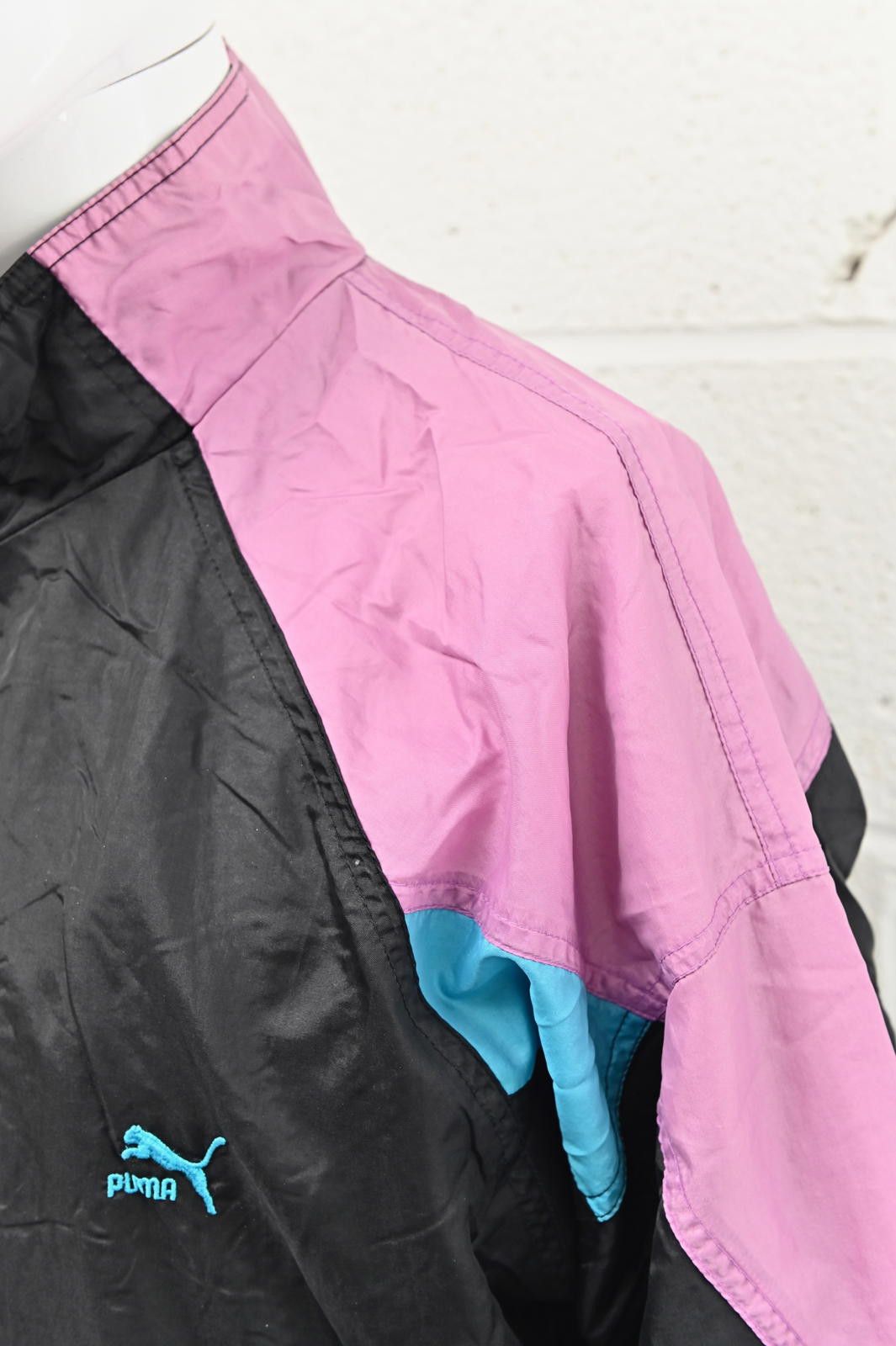 Puma Puma Vintage Sports Jacket Black Pink Womens Size S Size S / US 4 / IT 40 - 10 Thumbnail
