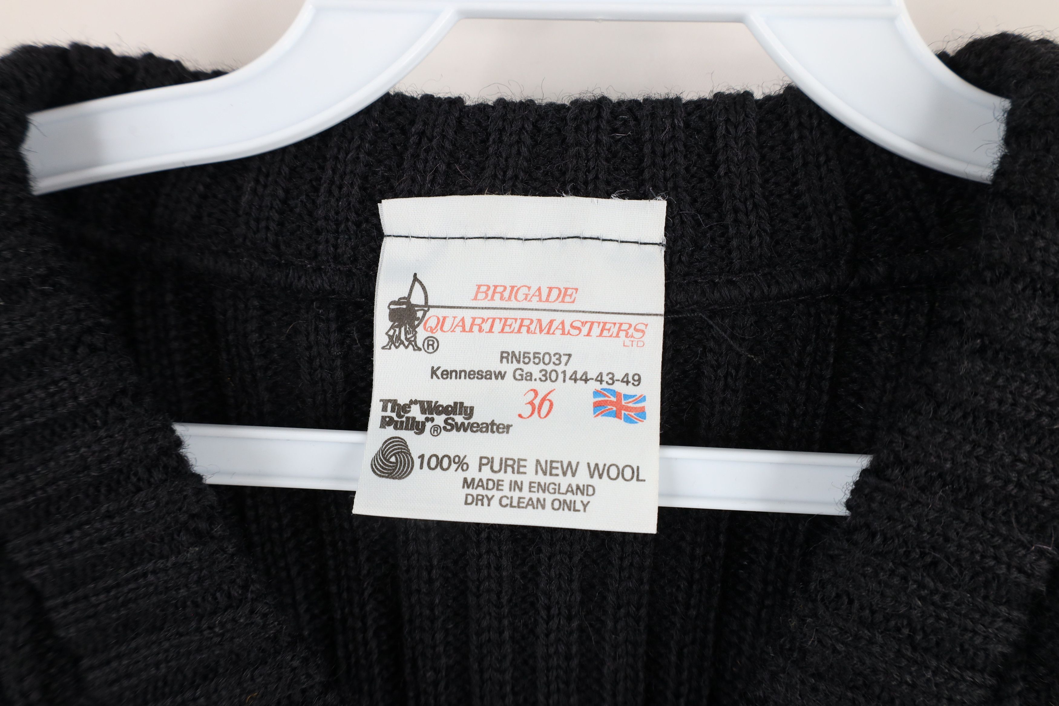 Vintage Vintage 90s Streetwear Ribbed Knit Military Commando Sweater Size US S / EU 44-46 / 1 - 8 Thumbnail