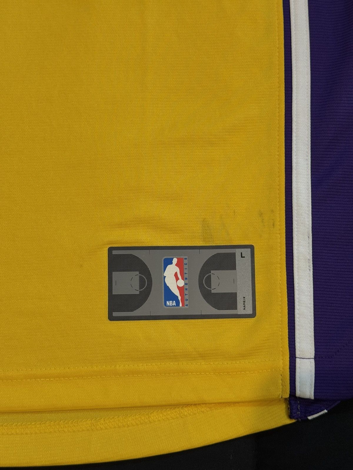 NBA Lonzo Ball Los Angeles Lakers Fanatics Jersey Size US L / EU 52-54 / 3 - 2 Thumbnail
