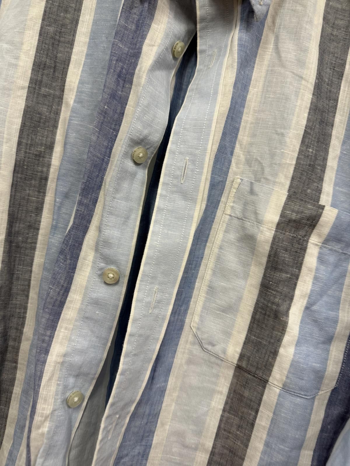 Other Blue Harbour Luxury Men's Striped Short Sleeve Shirt XL Size US XL / EU 56 / 4 - 3 Thumbnail