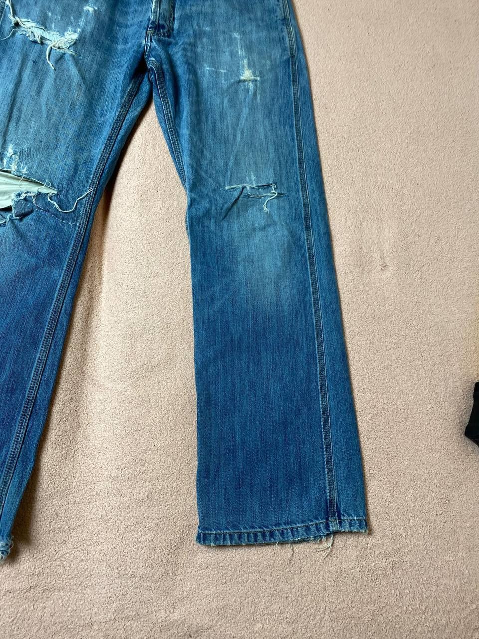 Carhartt × Vintage Flared Denim Jeans Pants Bootcut Y2K Size US 32 / EU 48 - 7 Thumbnail