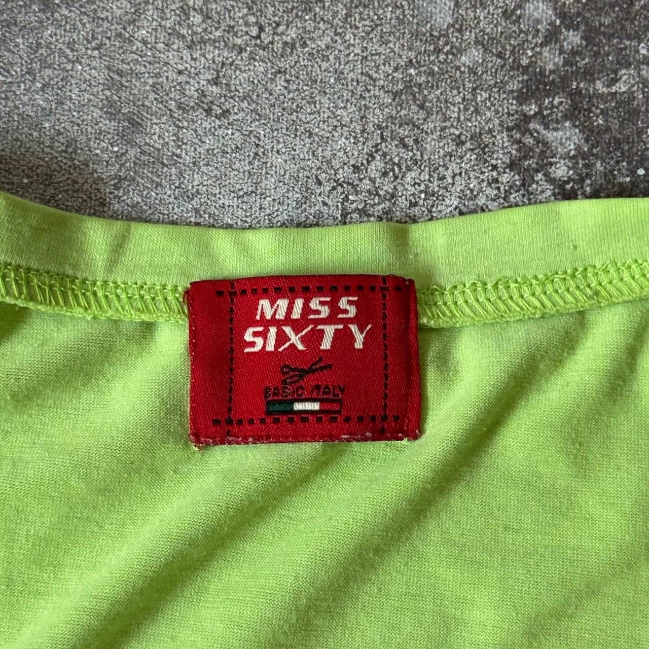 Japanese Brand × Miss Sixty × Vintage Miss Sixty Y2K Vintage Monogram Tee Size M / US 6-8 / IT 42-44 - 8 Thumbnail