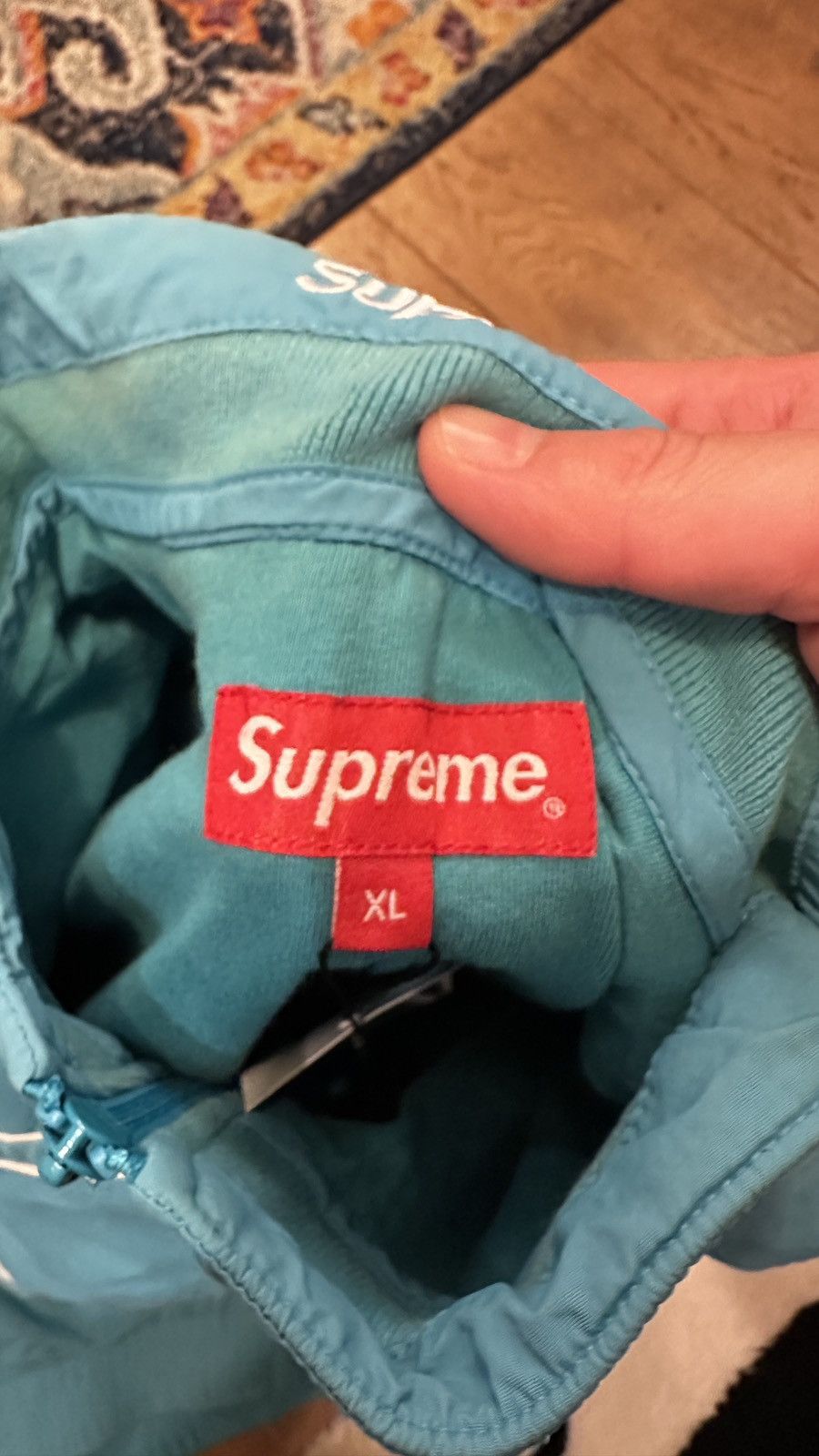 Supreme Supreme Piping Track Jacket - Teal - Size XL Size US XL / EU 56 / 4 - 2 Thumbnail