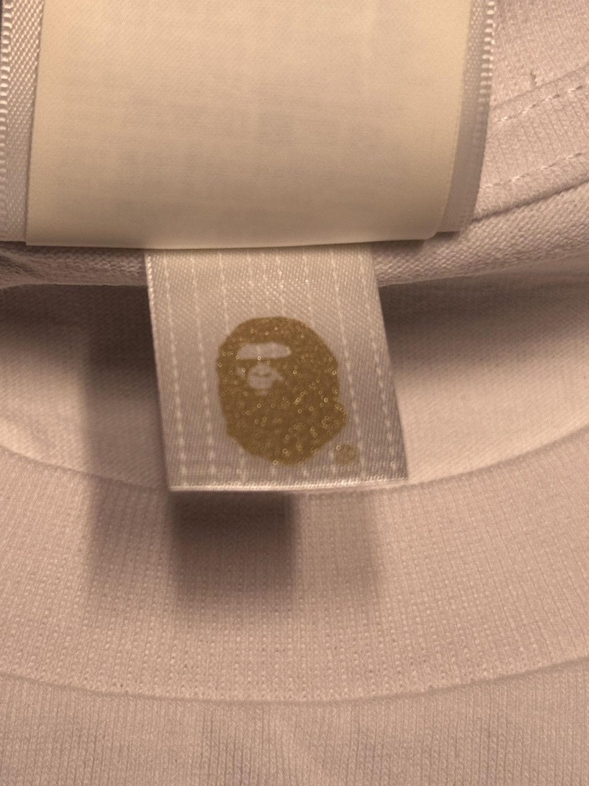 Bape A Bathing Ape (BAPE) College Logo Tee (White/Camo Ape Head) Size US S / EU 44-46 / 1 - 5 Thumbnail