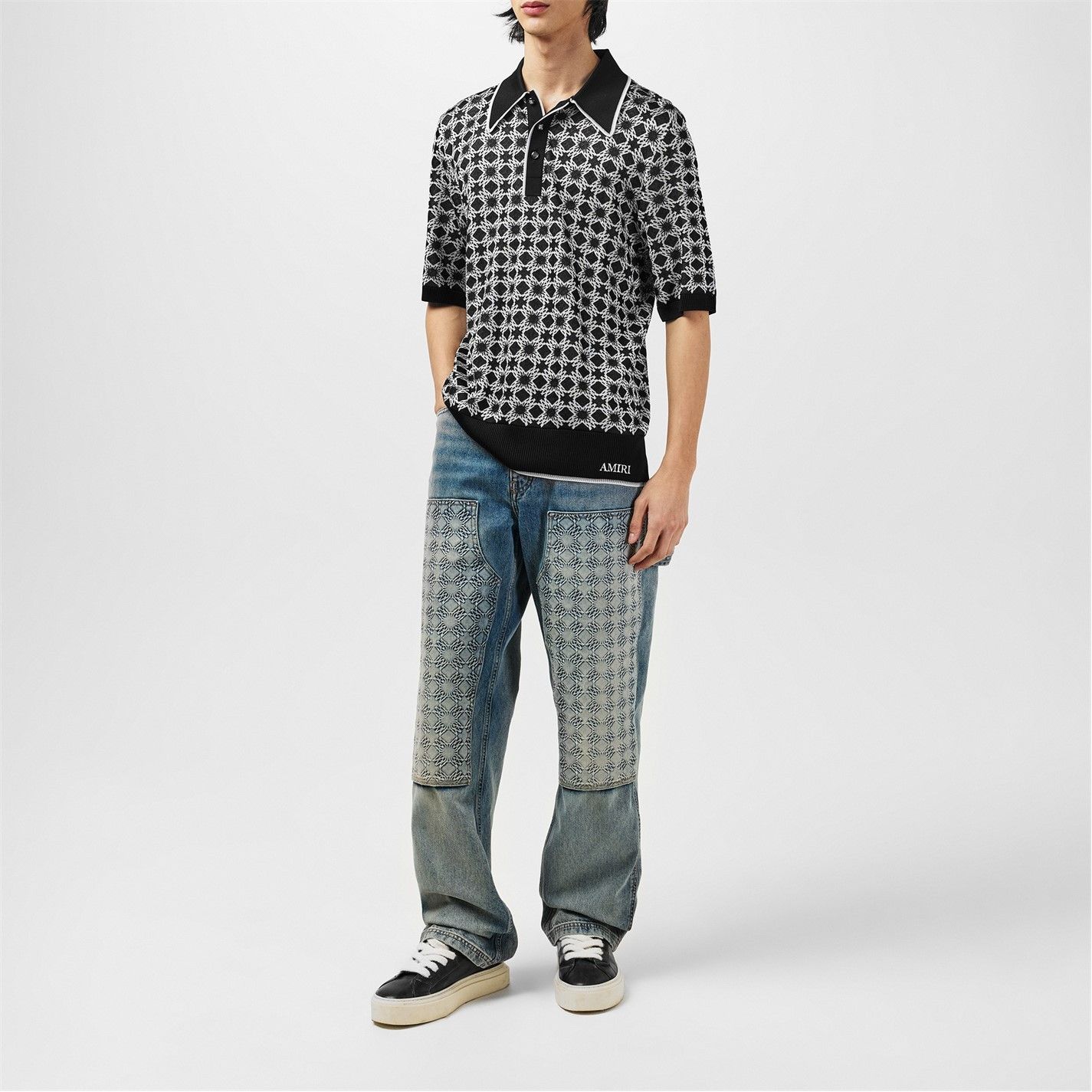 Amiri AMIRI Polo Shirt Size US M / EU 48-50 / 2 - 5 Thumbnail