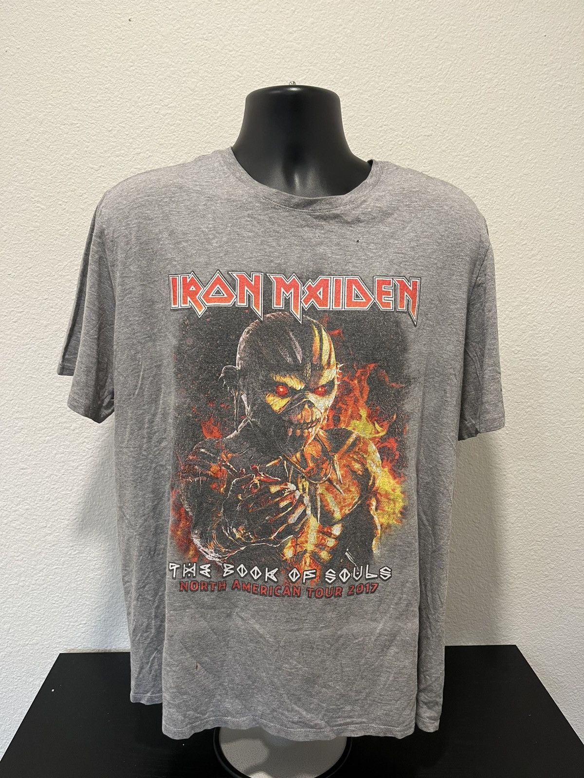 Nike Iron Maiden North American tour shirt Size US XL / EU 56 / 4 - 1 Thumbnail