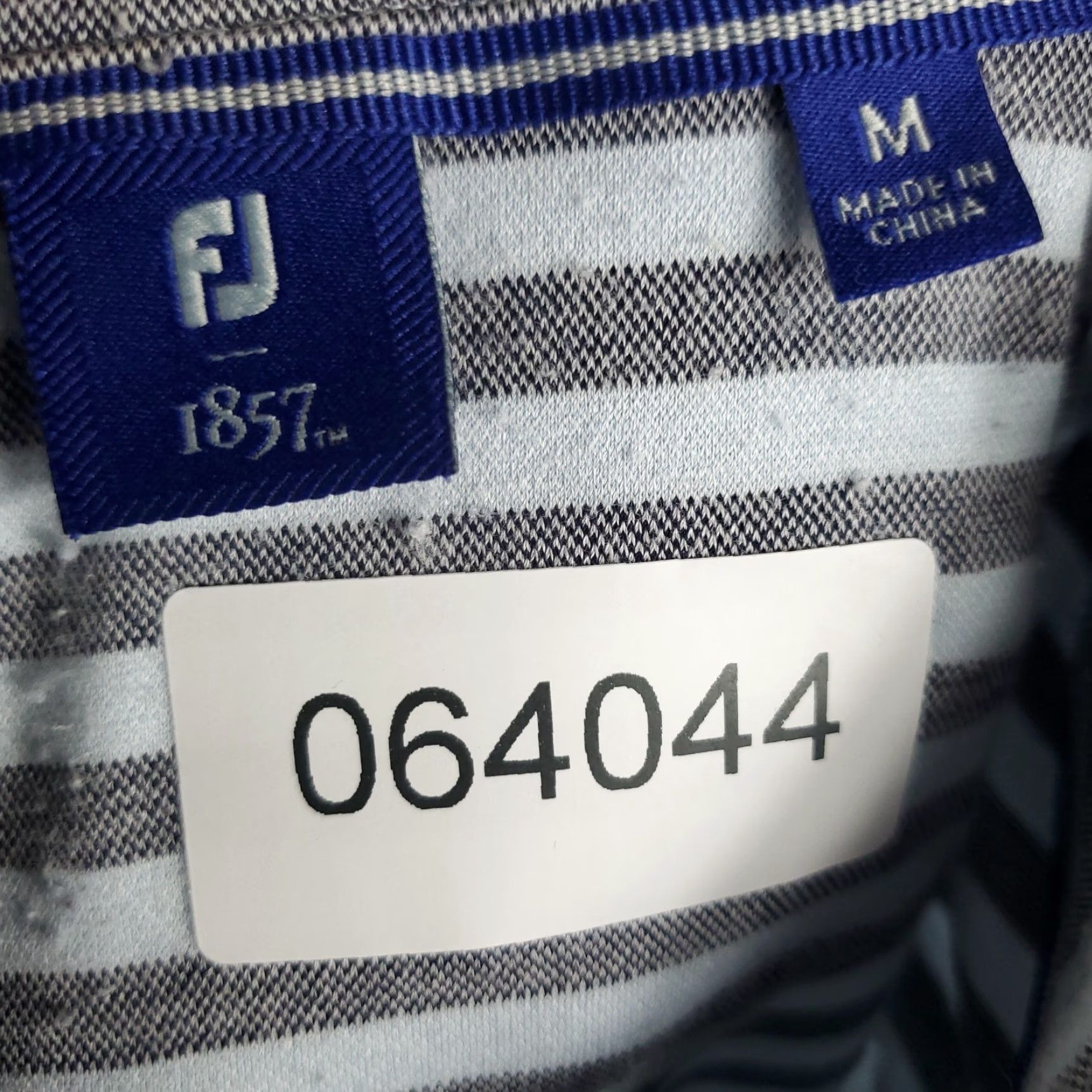 Footjoy VINTAGE FootJoy Polo Shirt Mens Size Medium Blue Striped Short Sleeve Shirt Adult M Blue Casual/Business/Preppy Men’s Polo Size US M / EU 48-50 / 2 - 7 Thumbnail