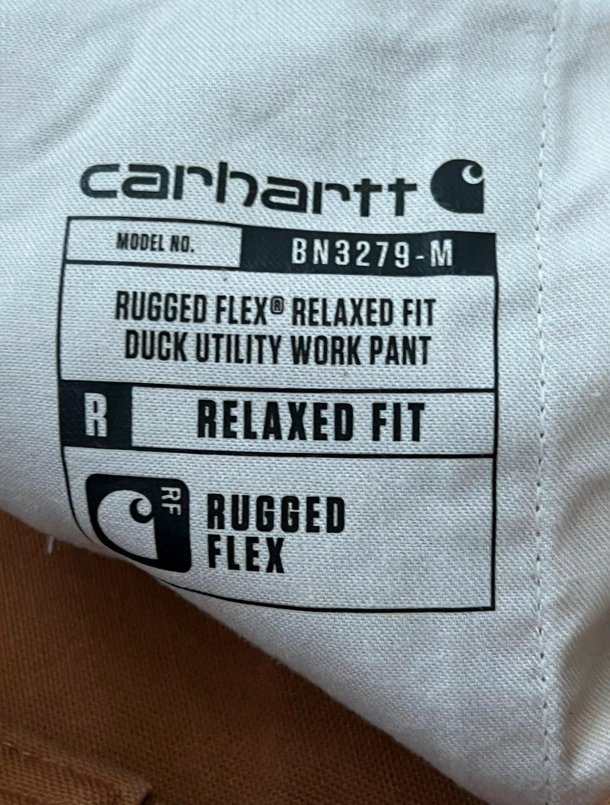 Carhartt Carhartt carpenter duck utility work pant vintage baggy -L Size US 31 - 7 Thumbnail