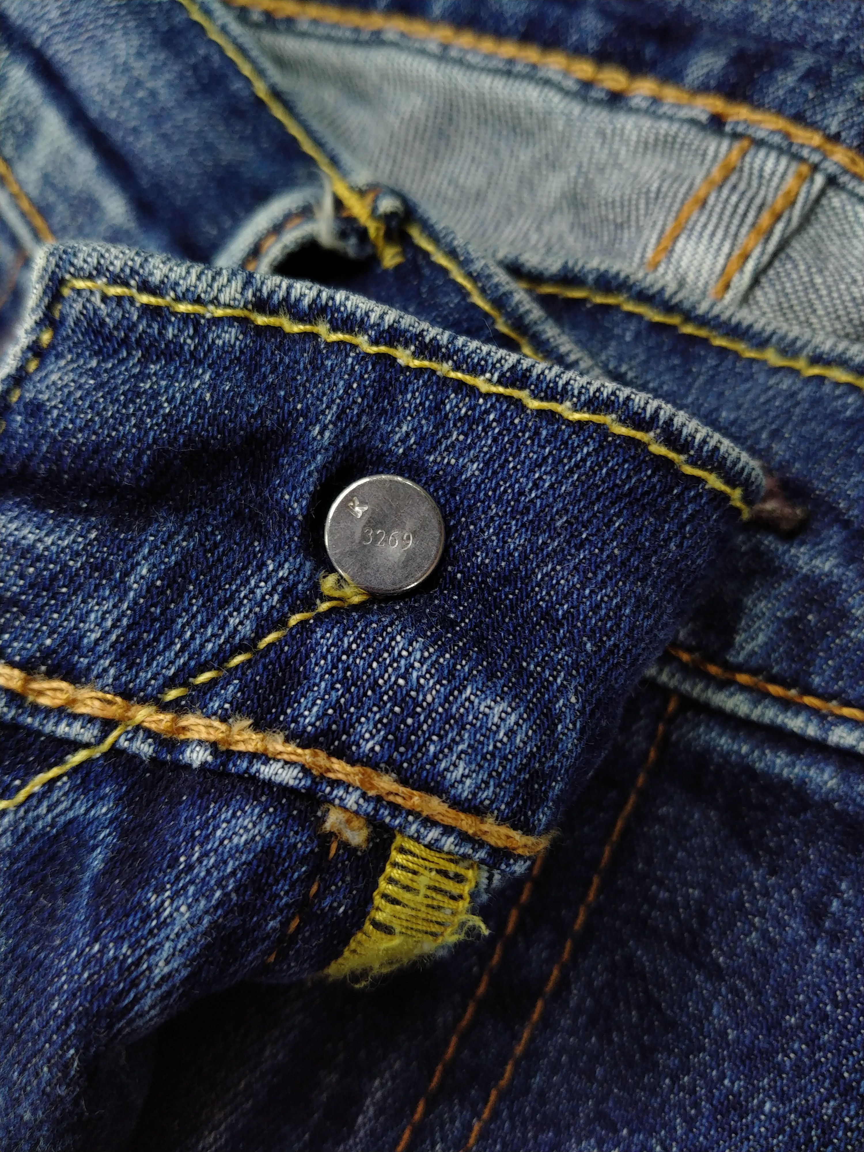 Levi's Levi's 513 Distressed Denim 33x31.5 -JN662 Size US 33 - 7 Thumbnail