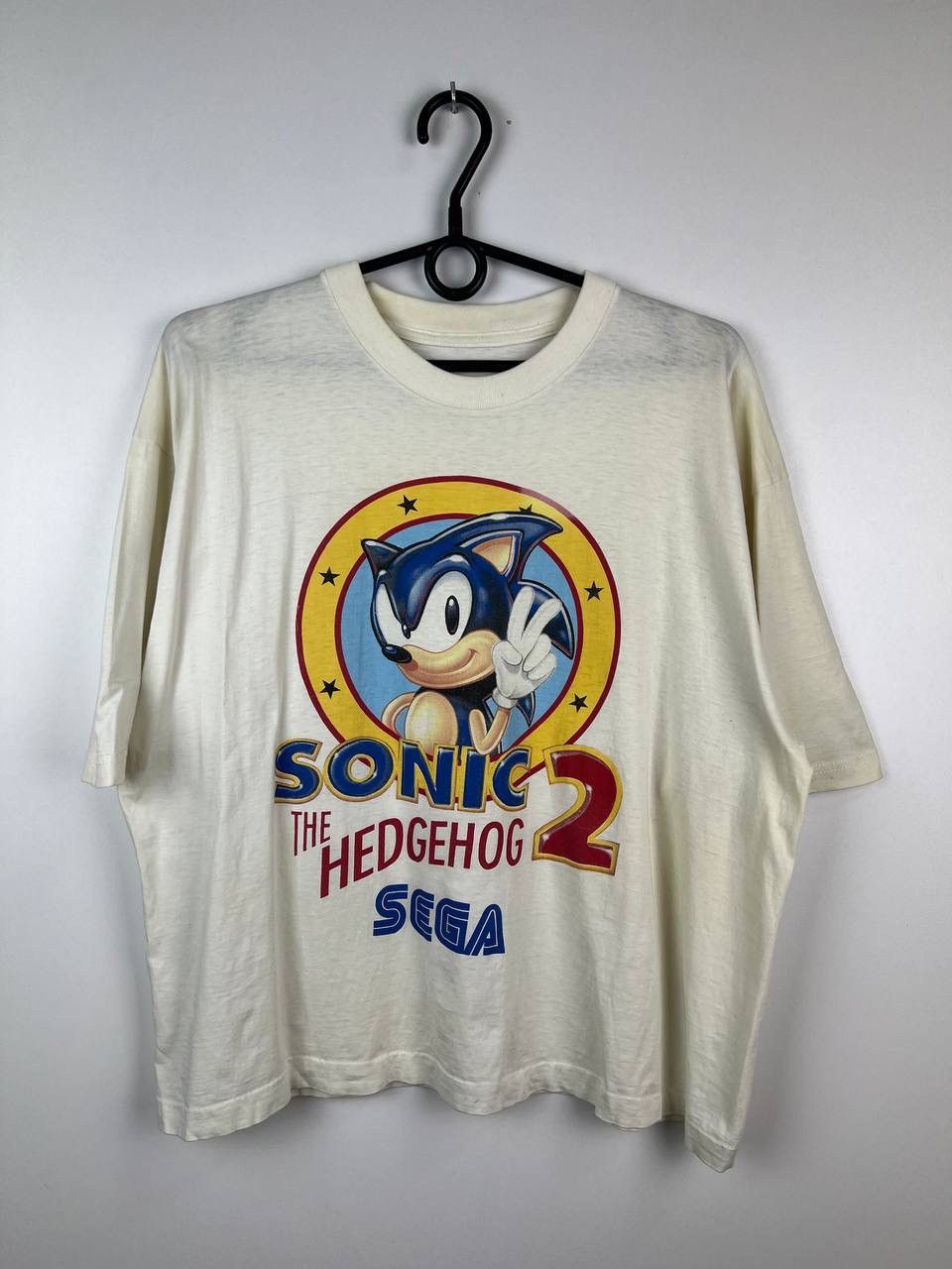 Vintage Sonic 2 The Hedgenog Sega vintage t-shirts size S Size US S / EU 44-46 / 1 - 1 Thumbnail