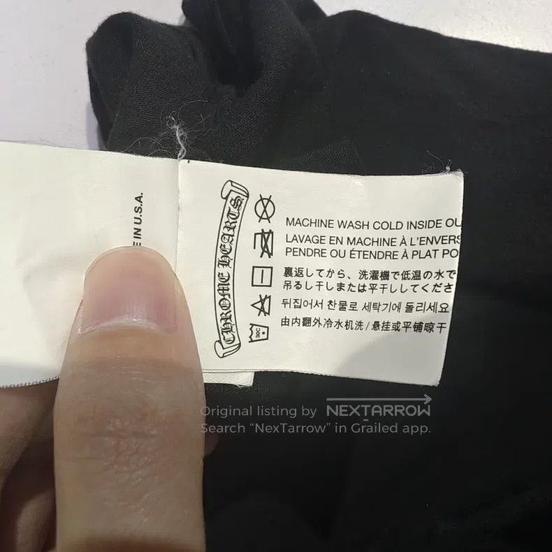 Chrome Hearts CHROME HEARTS Size M Behind the big printed logo long sleev Size US M / EU 48-50 / 2 - 7 Thumbnail