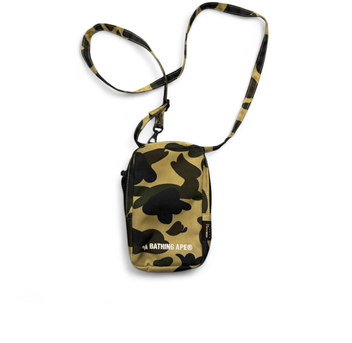 Bape BAPE Camo Crossbody Bag (Green/Yellow) – Like New Size ONE SIZE - 1 Thumbnail