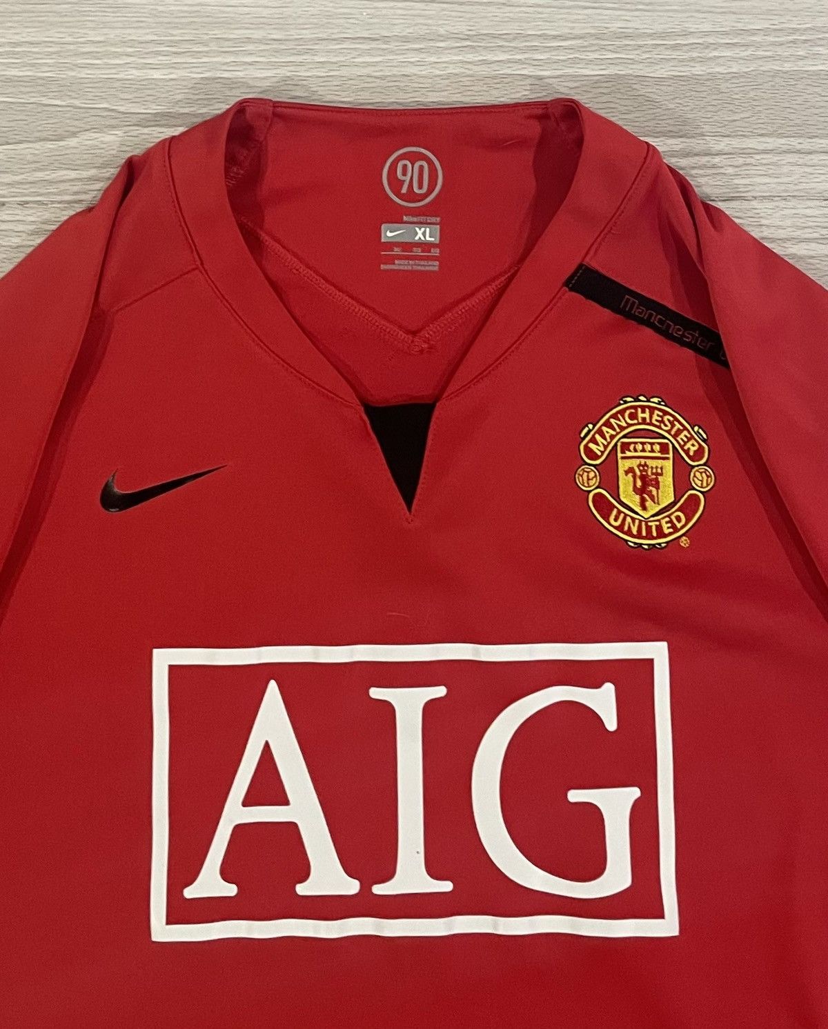 Nike Nike 2007/08 Manchester United Soccer Jersey Men’s Size XL Size US XL / EU 56 / 4 - 2 Thumbnail