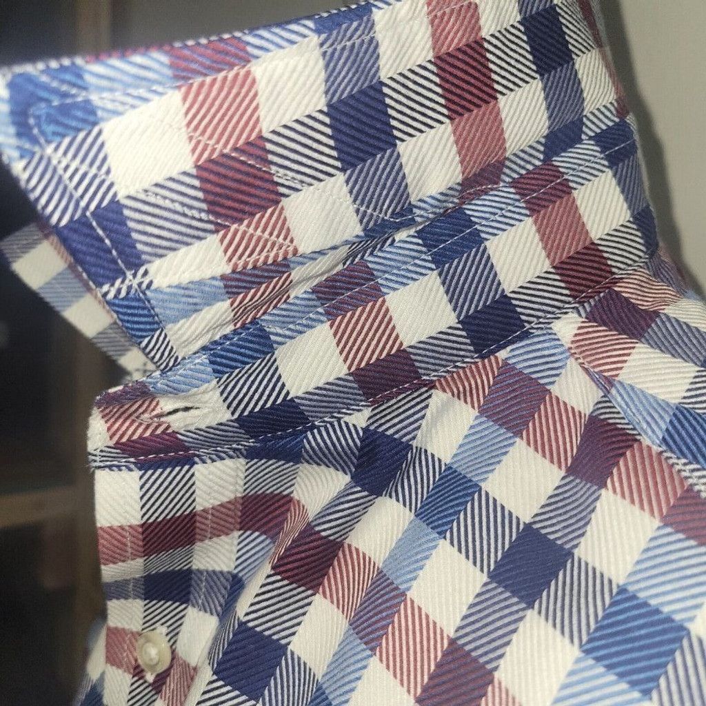 Johnston & Murphy Johnston & Murphy Tailored Fit Woven Long Sleeve Shirt. Size US L / EU 52-54 / 3 - 11 Thumbnail