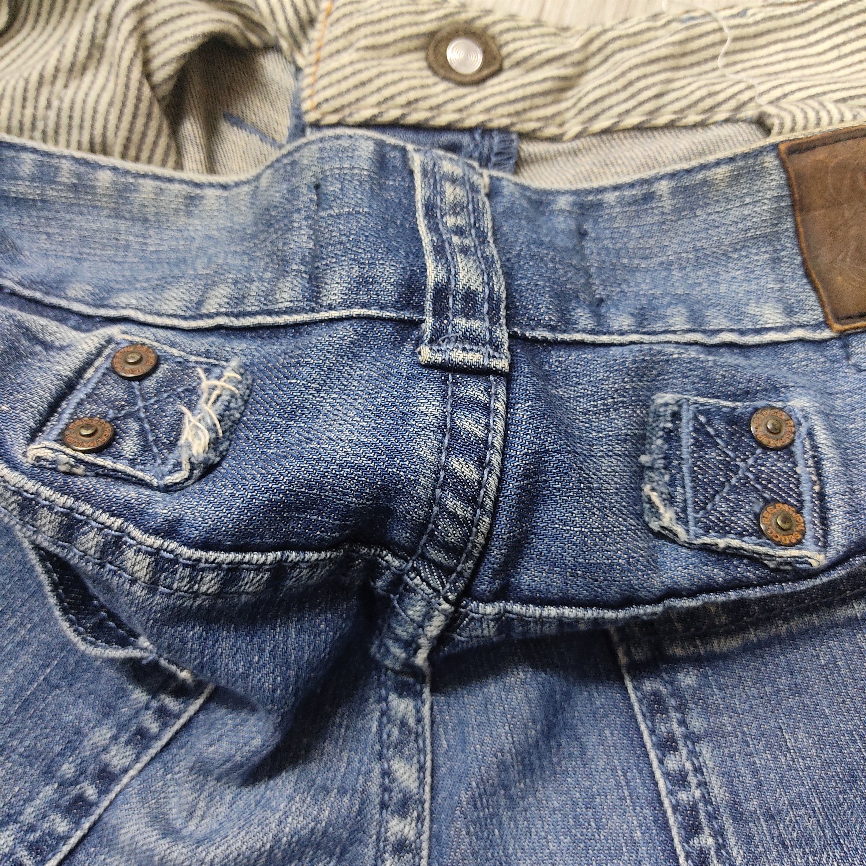 Japanese Brand × Superdry SUPERDRY Brewster Faded Denim Pants Size US 32 / EU 48 - 17 Thumbnail