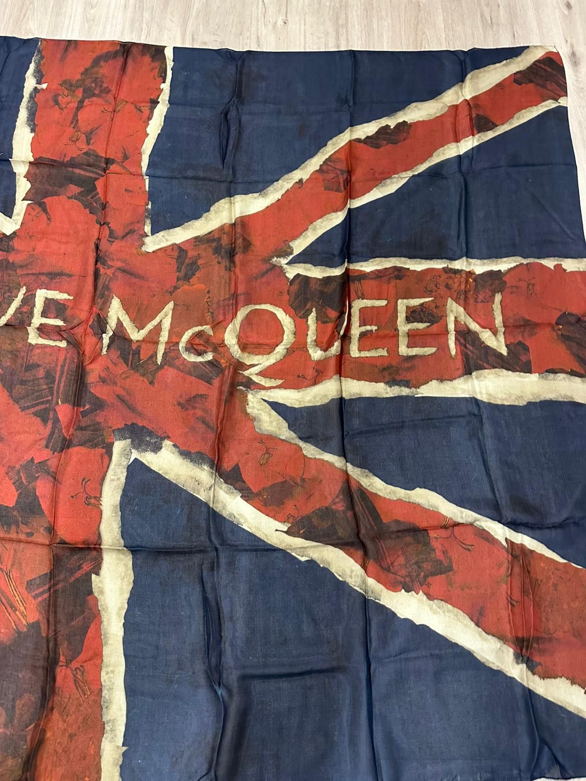 Alexander McQueen AW11 Alexander McQueen Scarf – Union Jack “God Save McQueen” Size ONE SIZE - 3 Thumbnail