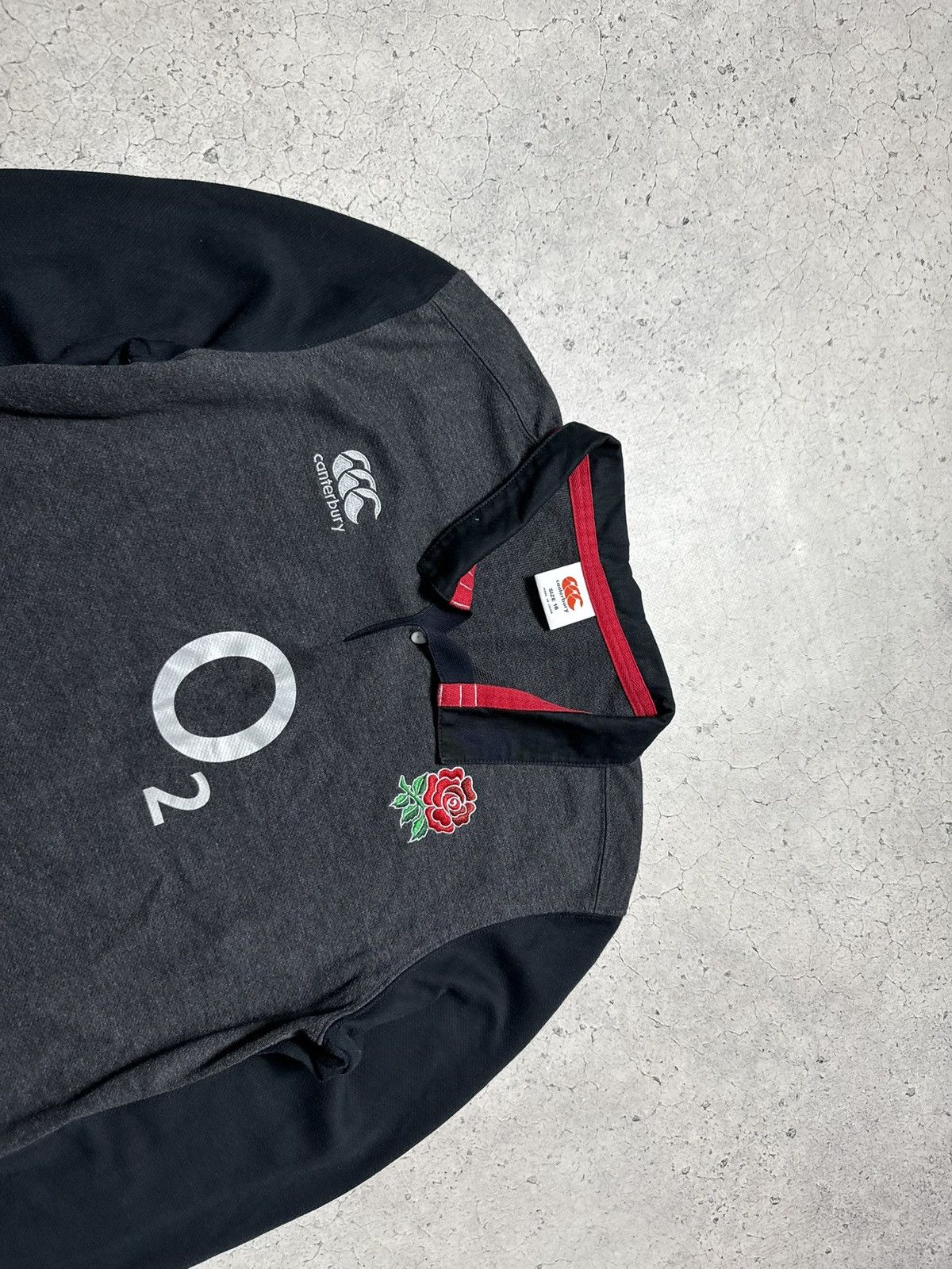 Canterbury of New Zealand Canterbury Vintage Rugby Sweatshirt O2 Jersey Size US M / EU 48-50 / 2 - 4 Thumbnail