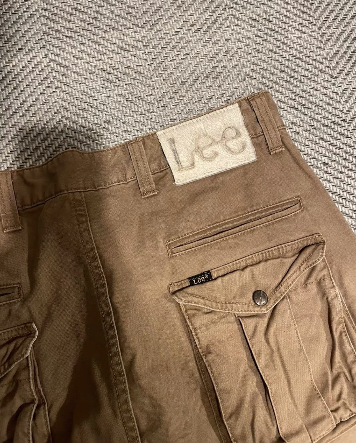 Lee Lee Khaki Cargo Pants K24 Size US 34 / EU 50 - 5 Thumbnail
