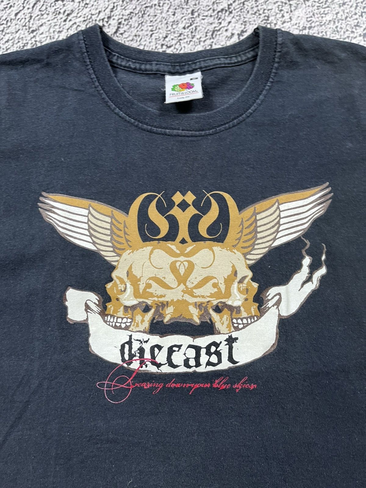 Vintage Vintage Y2K Diecast logo skull rock tee size M Size M / US 6-8 / IT 42-44 - 2 Thumbnail