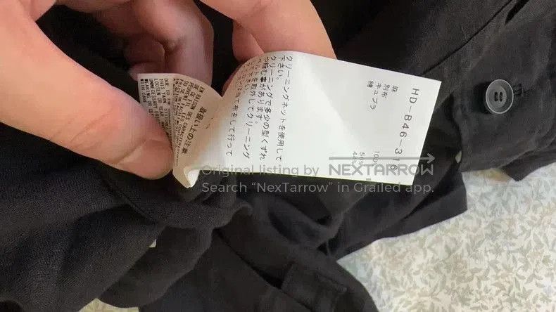 Yohji Yamamoto Yohji Yamamoto Pour Homme Coat. Size US M / EU 48-50 / 2 - 5 Thumbnail