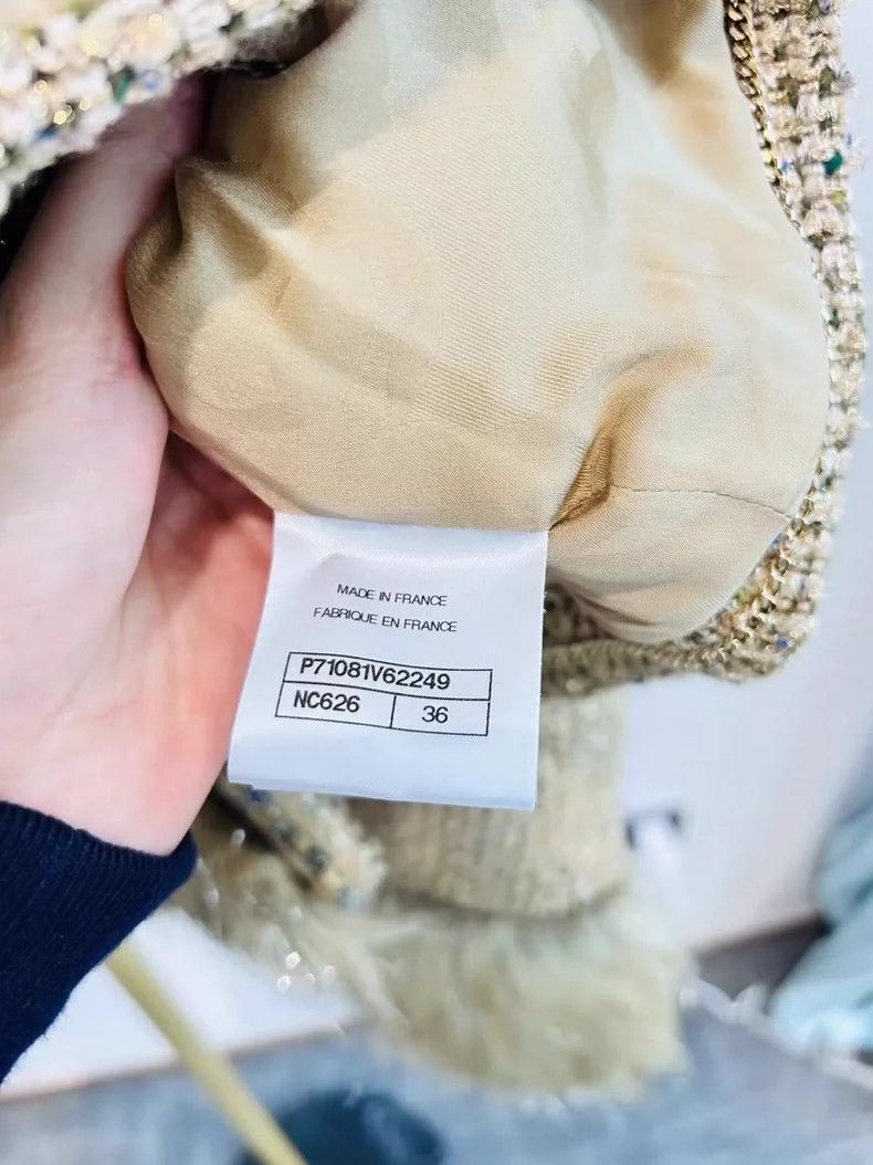 Chanel Chanel Handicraft workshop to prepare stitched coats Size XS / US 0-2 / IT 36-38 - 3 Thumbnail