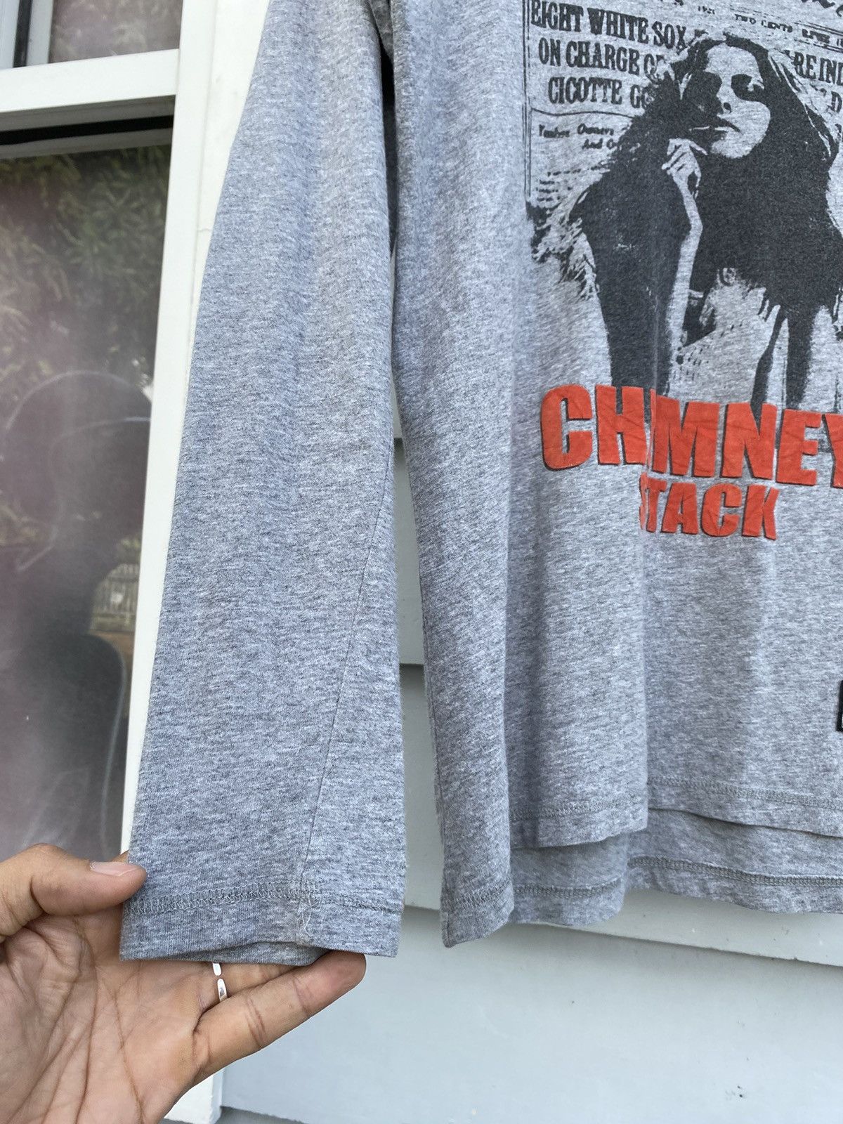 Japanese Brand Chimney Stack Hysteric Glamour Style Newspaper Longsleeves Size US M / EU 48-50 / 2 - 6 Thumbnail
