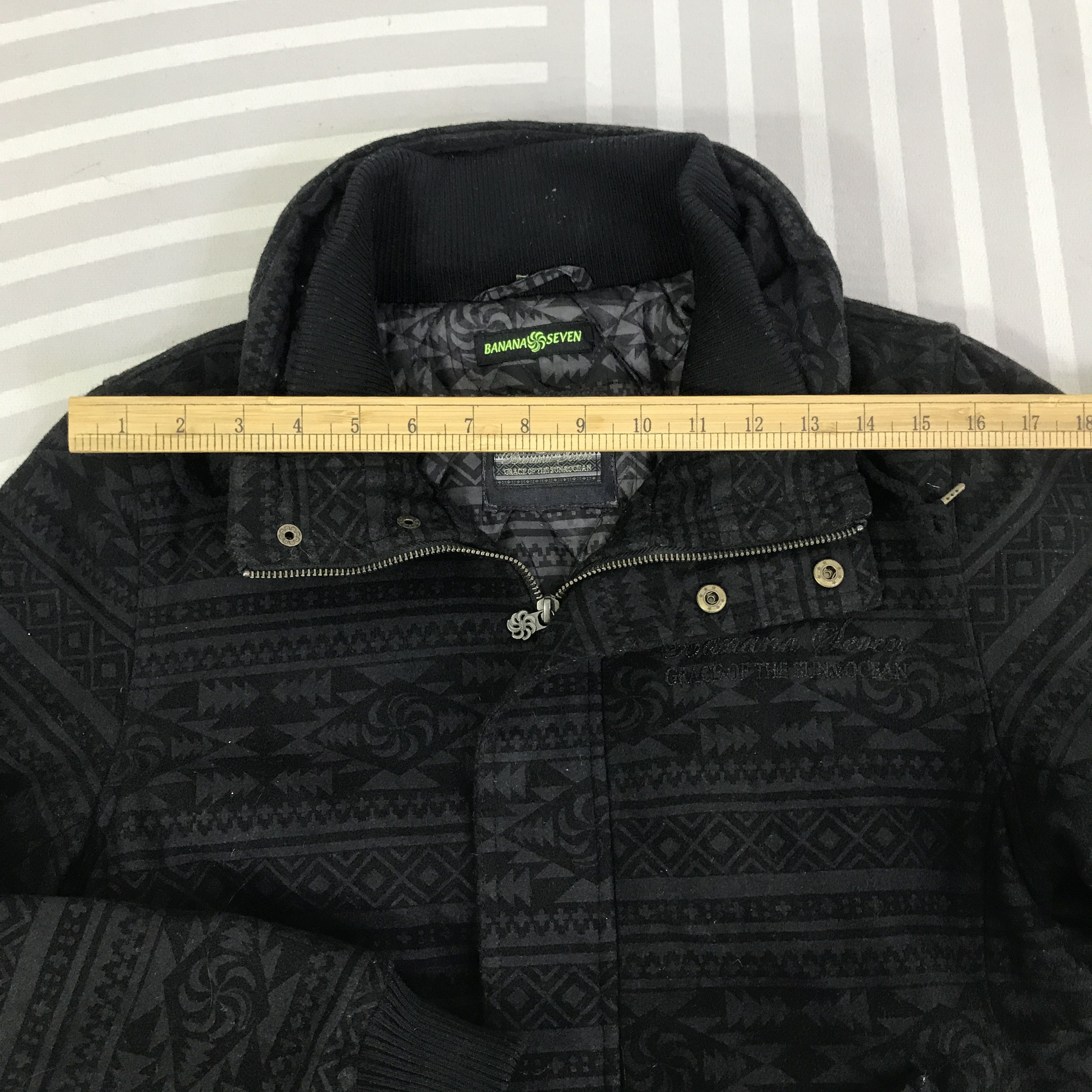 Japanese Brand Vintage Banana Seven Wool Jacket Design Logo K109B6 Size US M / EU 48-50 / 2 - 5 Thumbnail