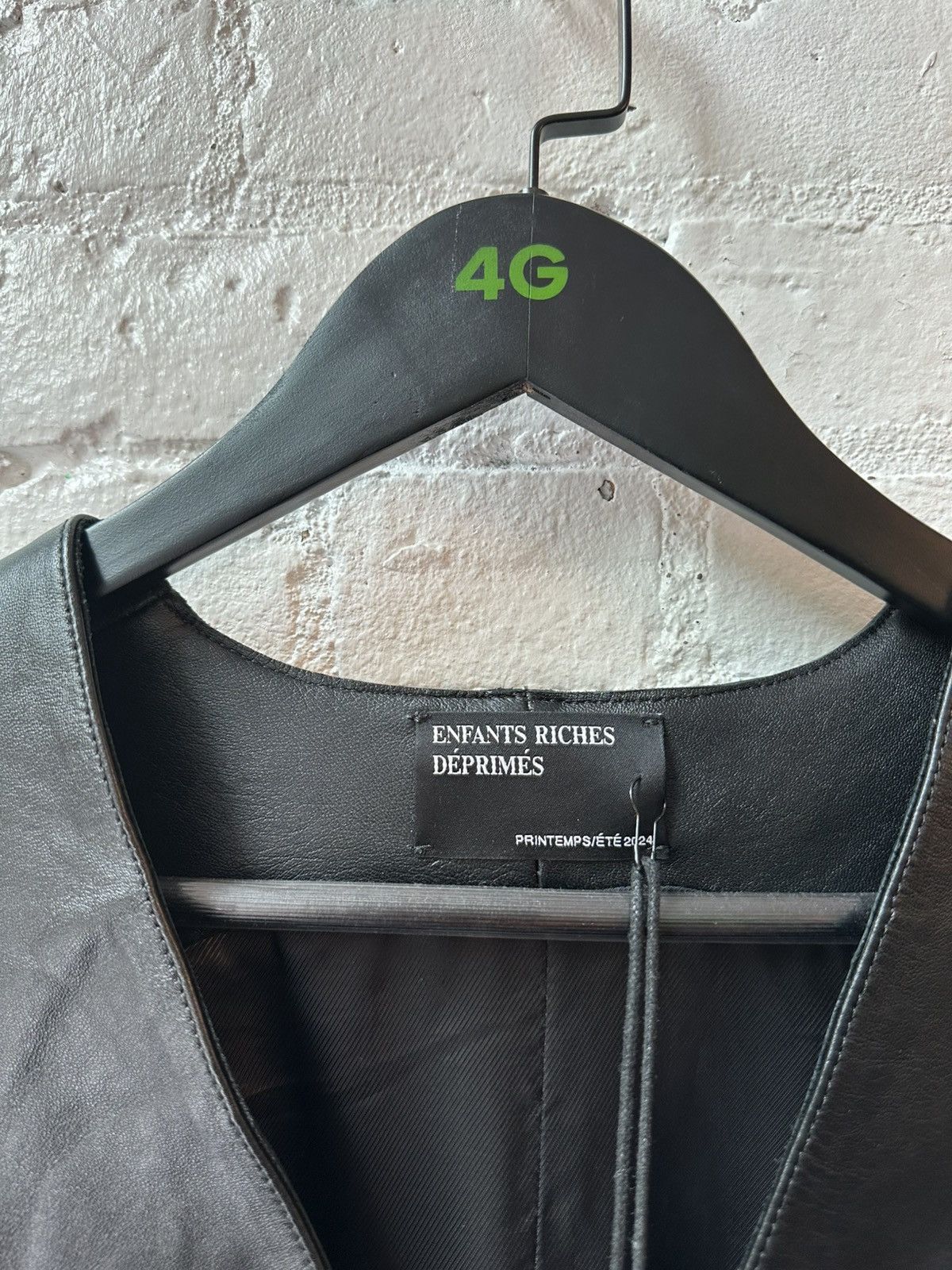 Enfants Riches Deprimes ERD Leather Vest Size L / US 10 / IT 46 - 2 Thumbnail