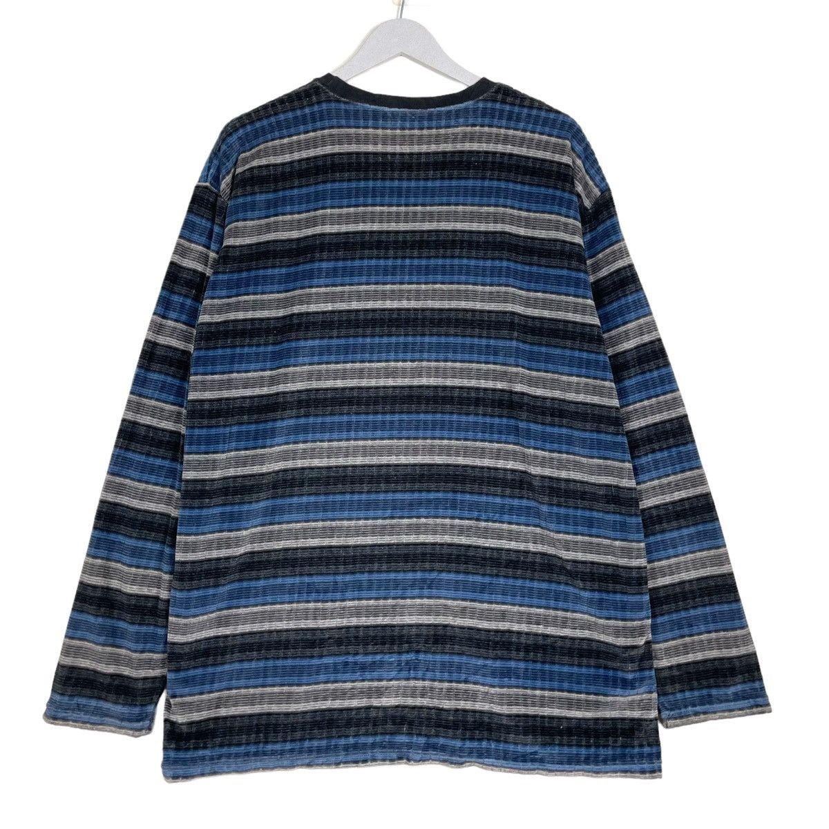 Hang Ten × Vintage 💥80s HANGTEN STRIPED CREWNECK PULLOVER LONGSLEEVE Size US L / EU 52-54 / 3 - 9 Thumbnail