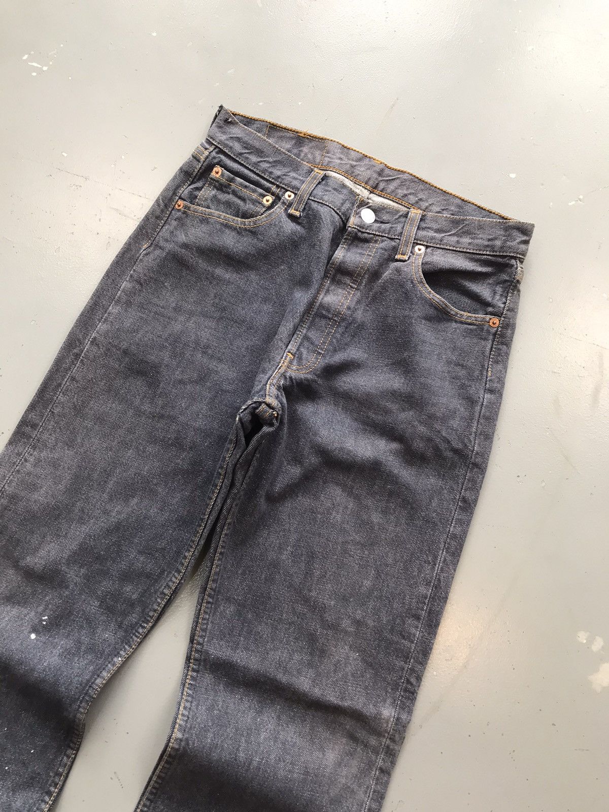Levi's × Vintage Vintage Levi’s 501 straight fit denim Size US 28 / EU 44 - 3 Thumbnail