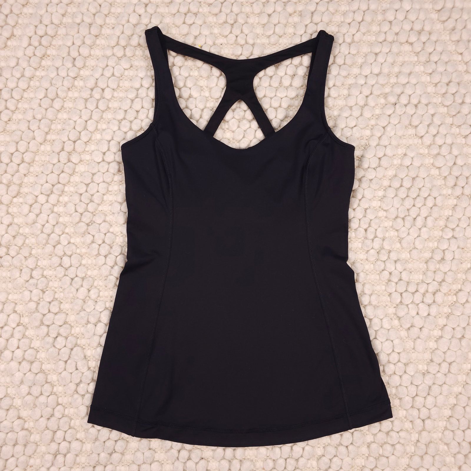 Lululemon Lululemon Optimal Tank Black Sz 6 Size M / US 6-8 / IT 42-44 - 6 Thumbnail