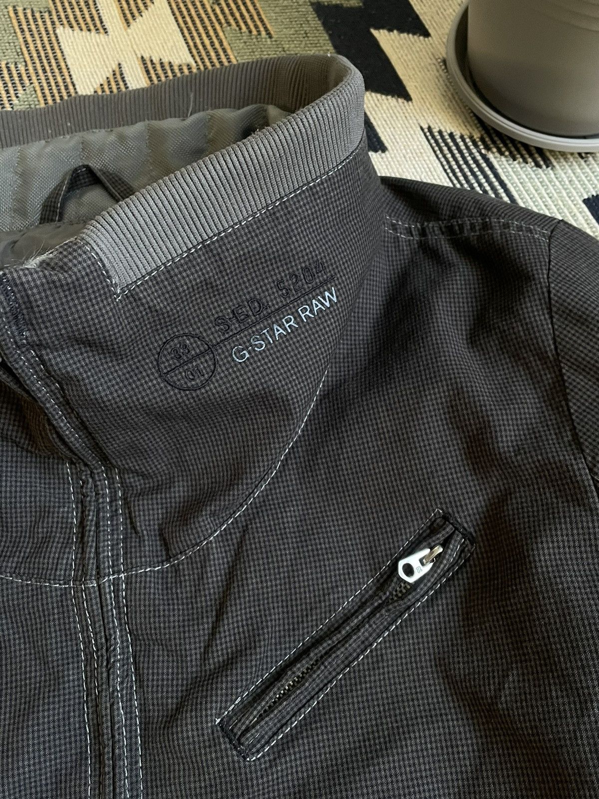 G-Star × Vintage Vintage G-star Raw Logo Jacket Size L / US 10 / IT 46 - 8 Thumbnail