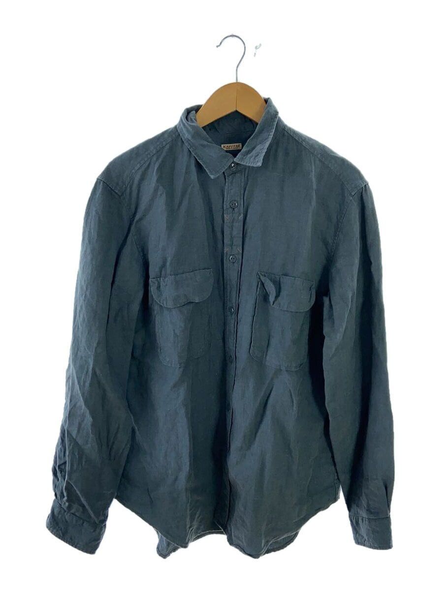 Kapital Cargo Linen Shirt Size US L / EU 52-54 / 3 - 1 Thumbnail