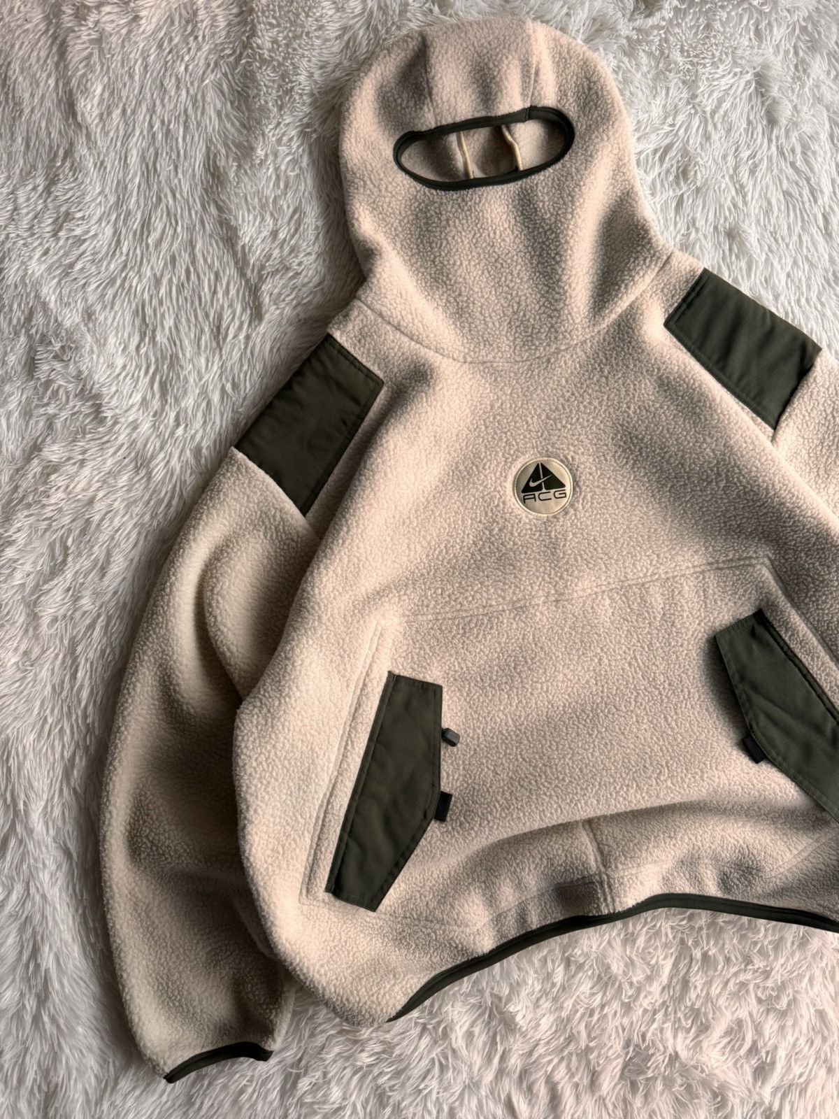 Nike NIKE ACG NINJA FLEECE TEDDY RARE HOODIE | Grailed