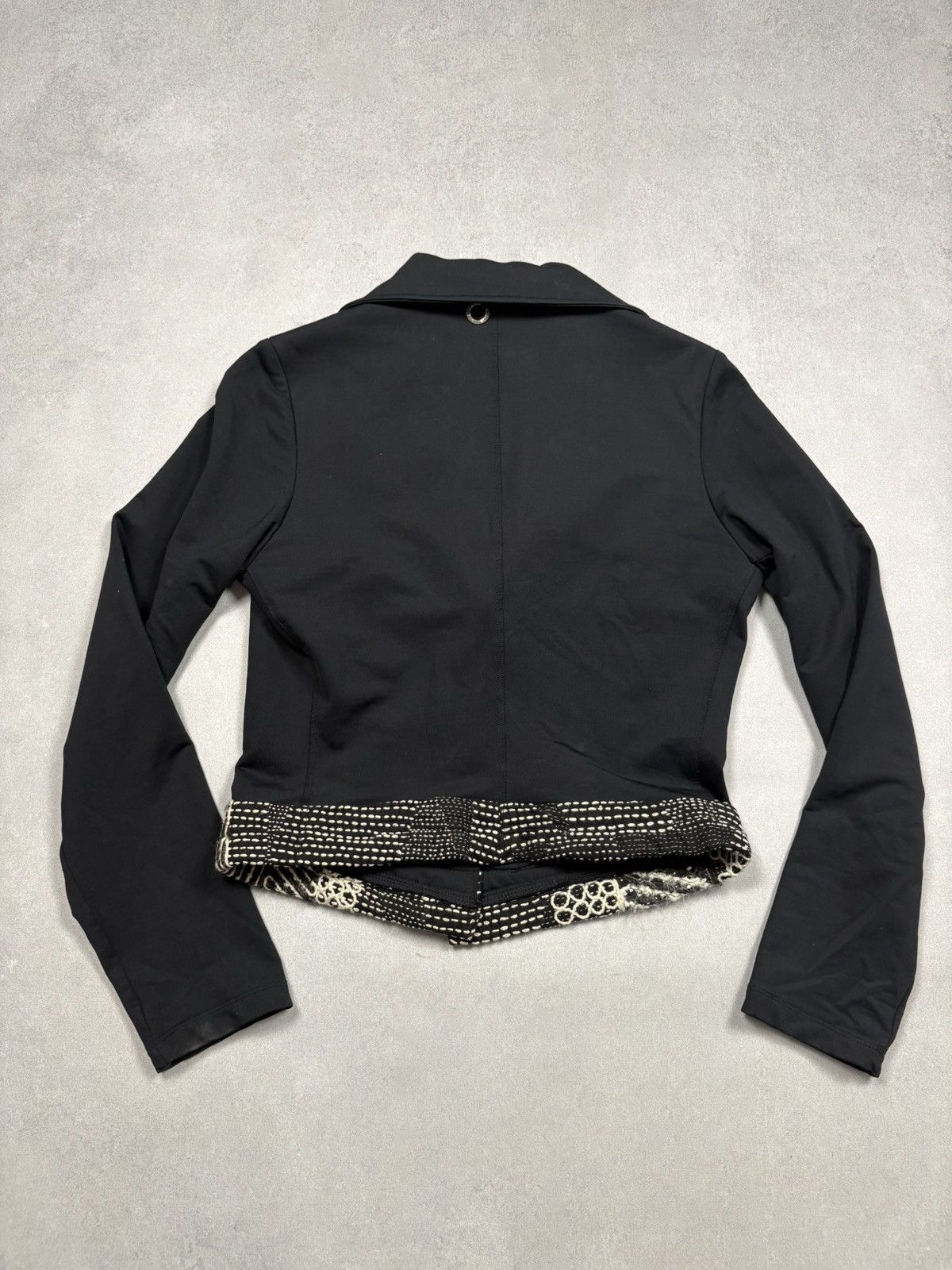 Other Save The Queen Italy Embellished Cropped Blazer Avant Garde Size M / US 6-8 / IT 42-44 - 16 Thumbnail