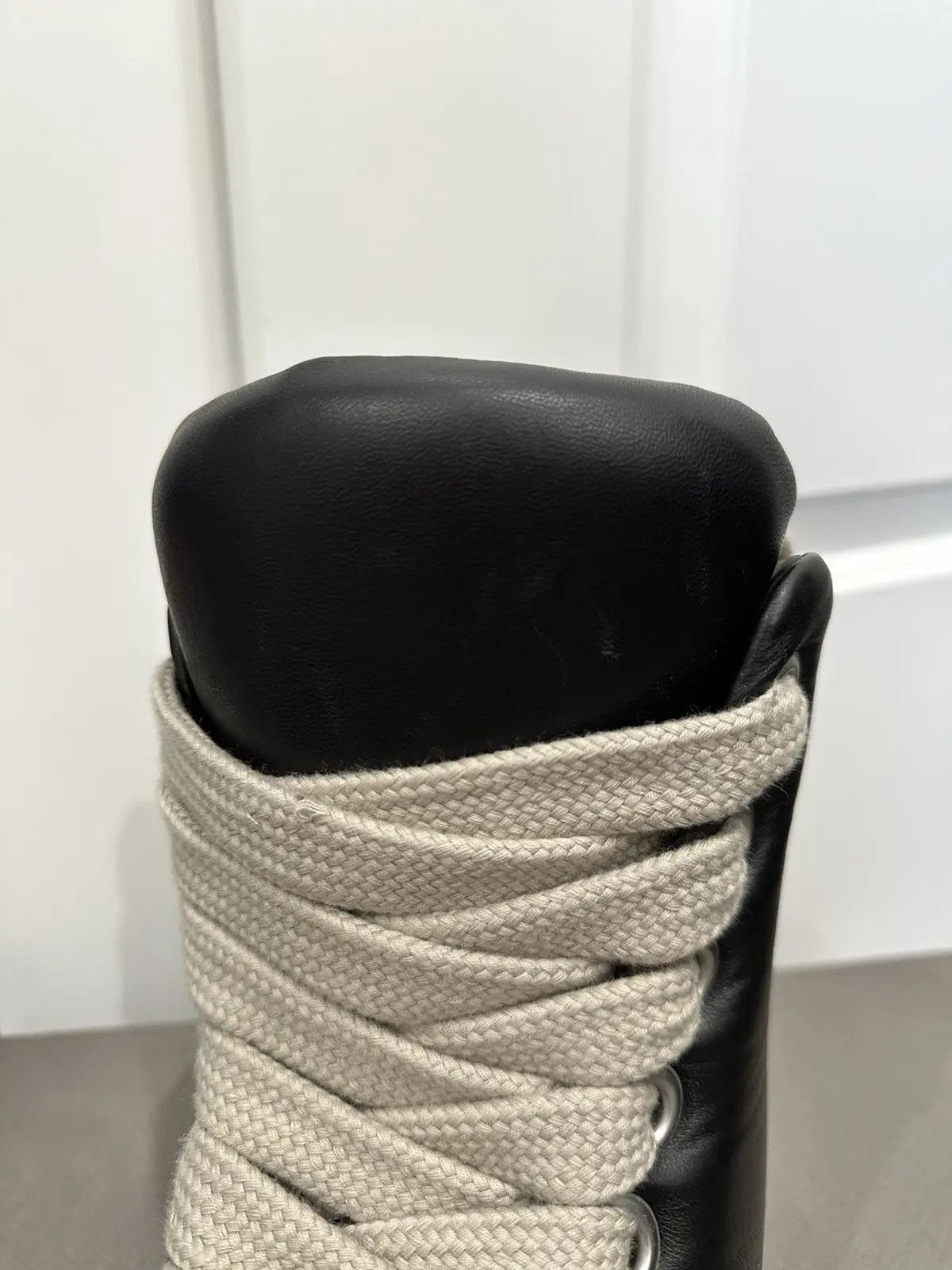 Rick Owens Rick Owens Jumbo Lace Padded Ramones High Size US 10.5 / EU 43-44 - 7 Thumbnail