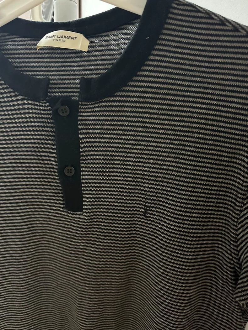 Saint Laurent Paris Saint laurent paris Striped knit T-shirt 2506-Nextarrow Size US S / EU 44-46 / 1 - 2 Thumbnail