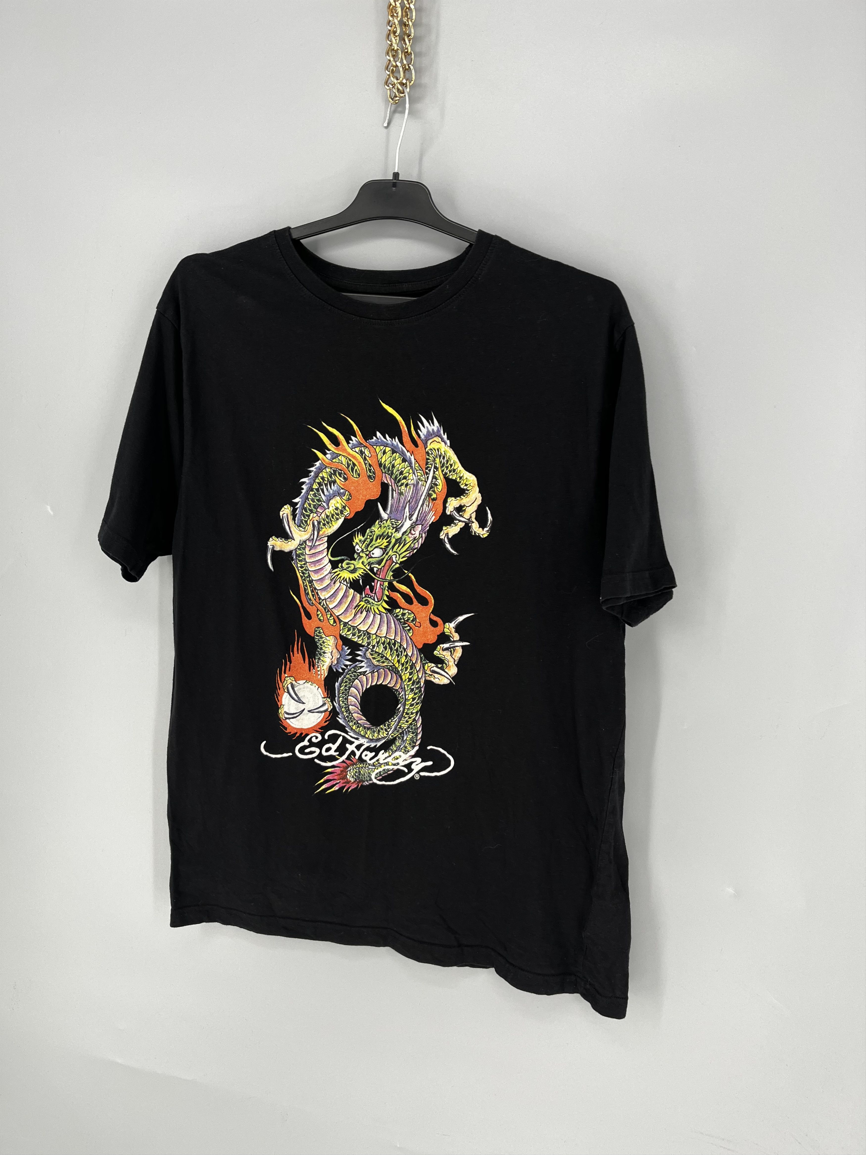 Ed Hardy Vintage Ed Hardy Dragon Graphic Tee Y2K 00s Alternative Size US XL / EU 56 / 4 - 3 Thumbnail