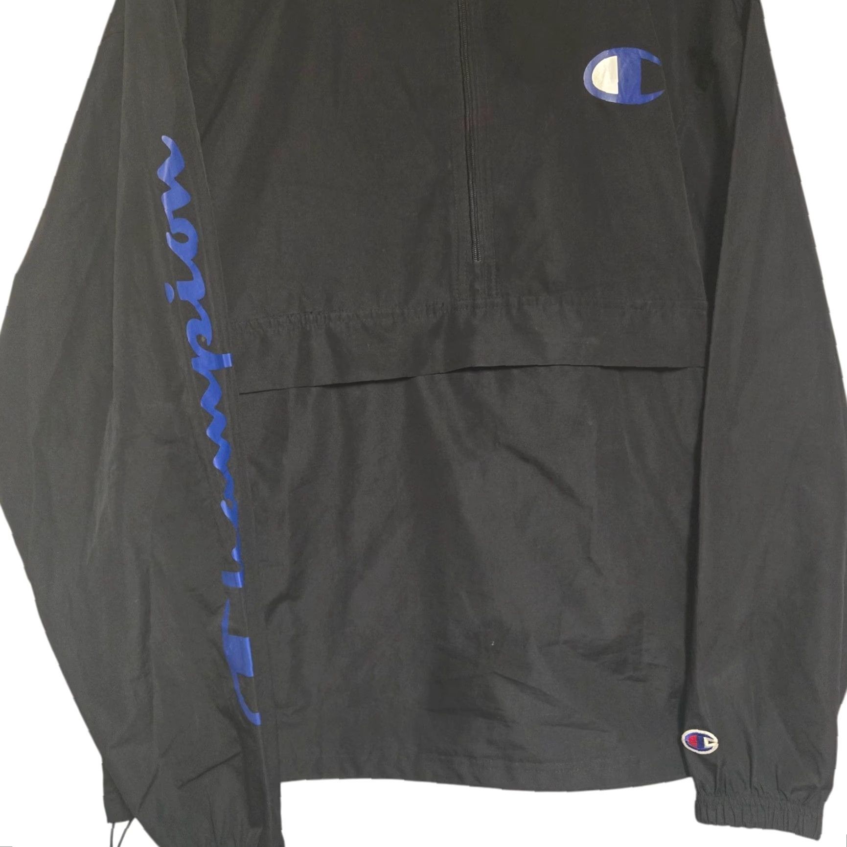 Champion Champion Windbreaker Jacket Pull Over Half Zip Rain Coat Anorak Men’s Medium Size US M / EU 48-50 / 2 - 5 Thumbnail