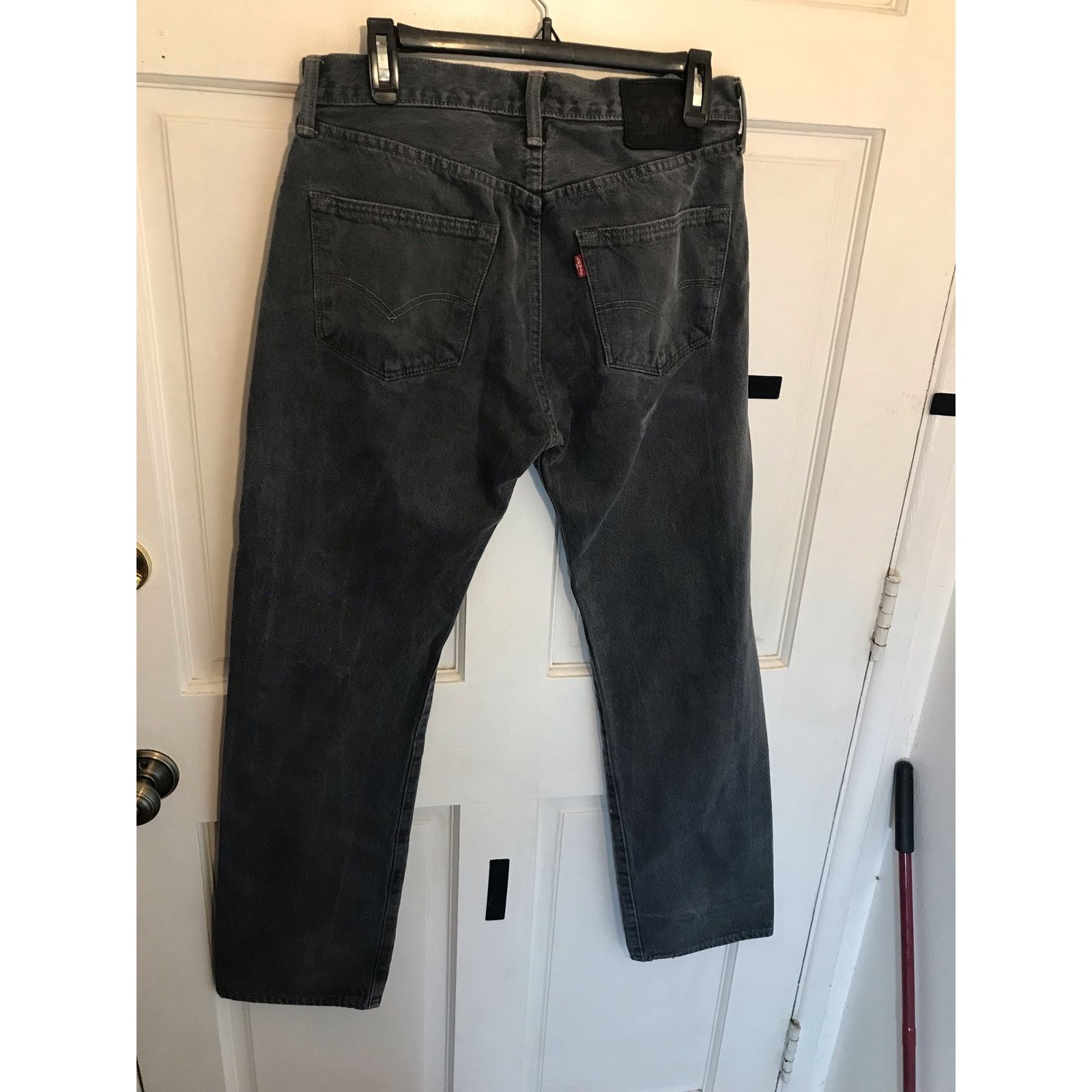 Levi's LEVI'S 501 Jeans Men's 30x32 Gray Button Fly Size US 30 / EU 46 - 2 Thumbnail