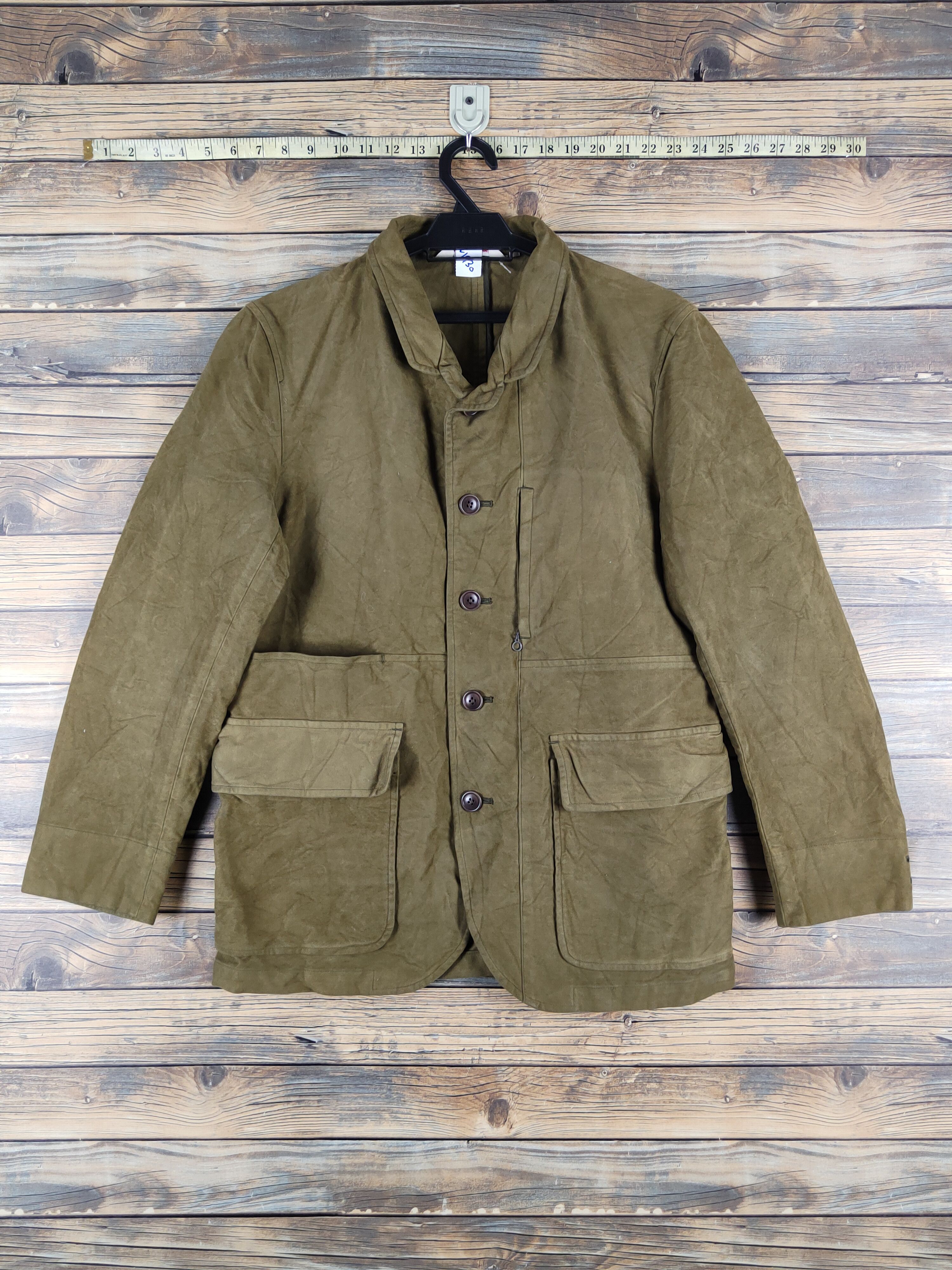 Japanese Brand The Rugged Clothing Olive Jackets #W1930 Size US M / EU 48-50 / 2 - 1 Thumbnail