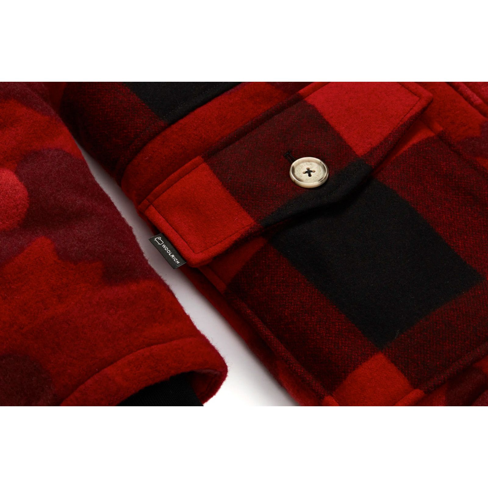 Bape Bape X Woolrich Red Arctic Parka Jacket Size Large Size US L / EU 52-54 / 3 - 4 Thumbnail