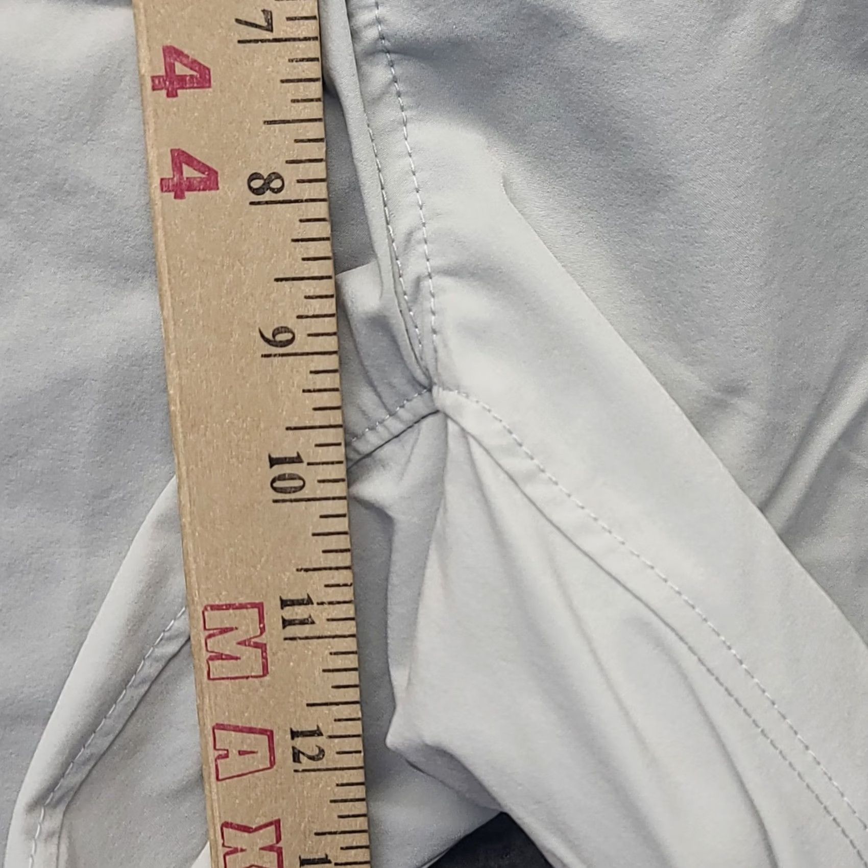 Vintage Columbia PFG Shorts Womens 10 Regular Mid Rise Hiking Fishing Outdoor Nylon Gray Microfiber 7in Inseam Pockets UPF Quick Dry Size 32" / US 10 / IT 46 - 5 Thumbnail