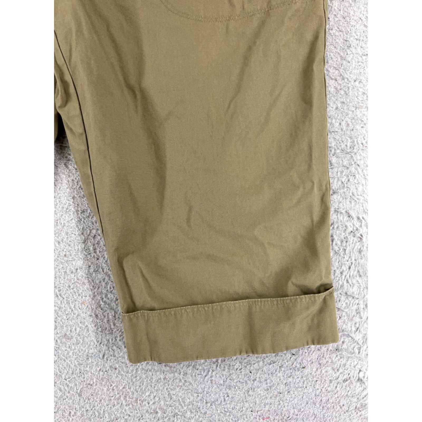 Patagonia Patagonia Shorts Womens 8 Beige All-Wear Capris 100% Cotton Hiking Camping 28x14 Size 30" / US 8 / IT 44 - 2 Thumbnail
