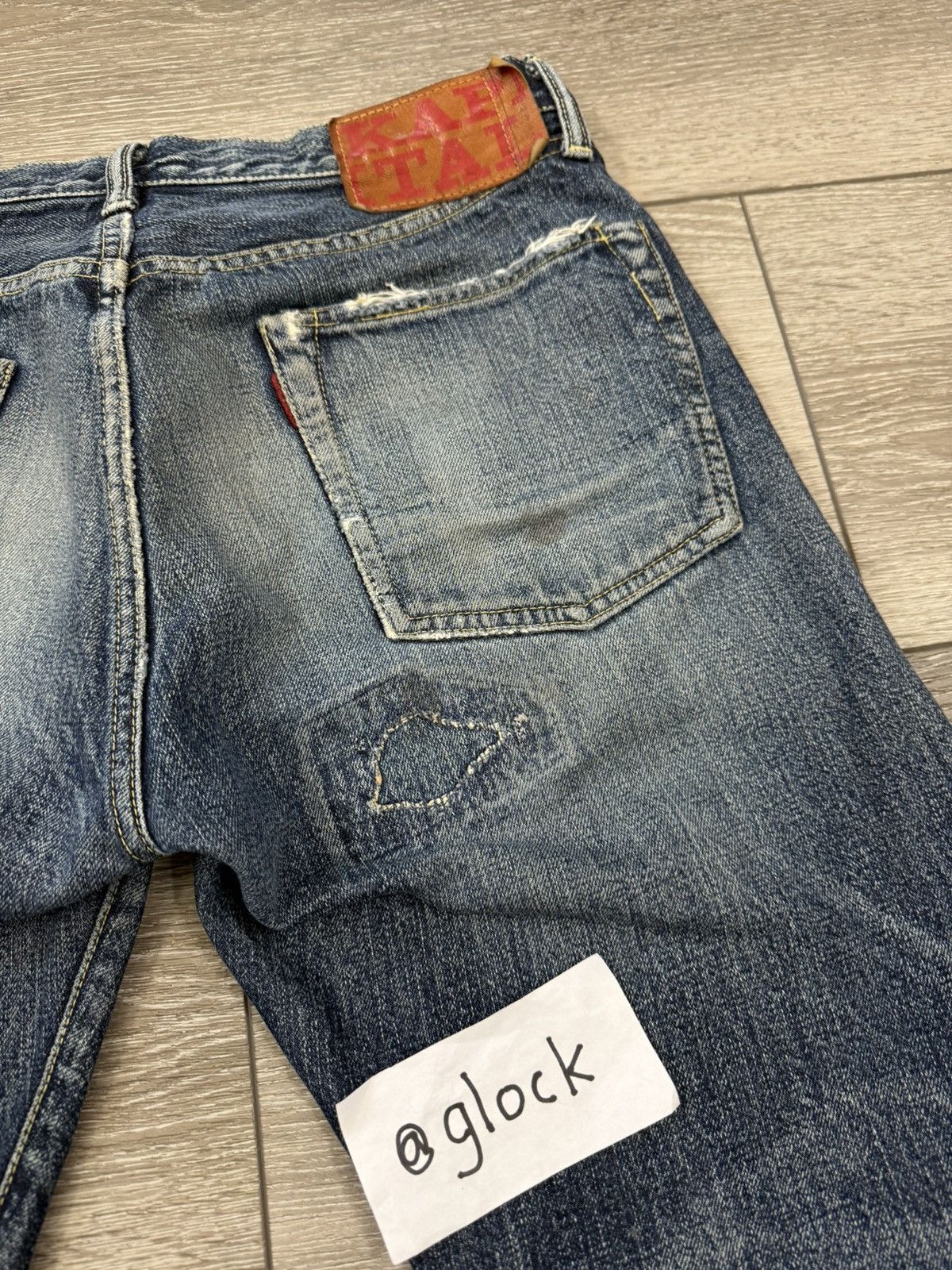 Kapital Kapital Distressed Boro Patchwork Denim Jeans Size US 30 / EU 46 - 10 Thumbnail