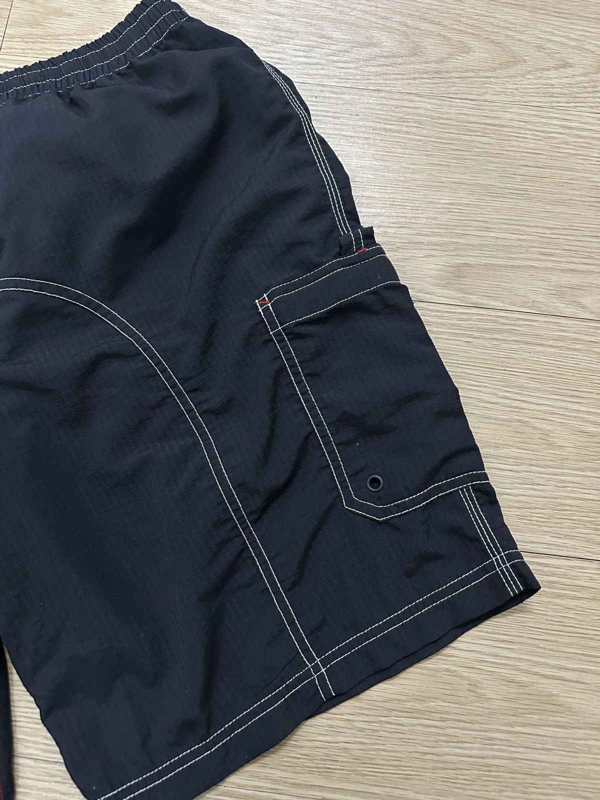 Stussy × Vintage Rare And Beautiful Vintage Stussy Cargo Pocket Shorts Size US 32 / EU 48 - 10 Thumbnail