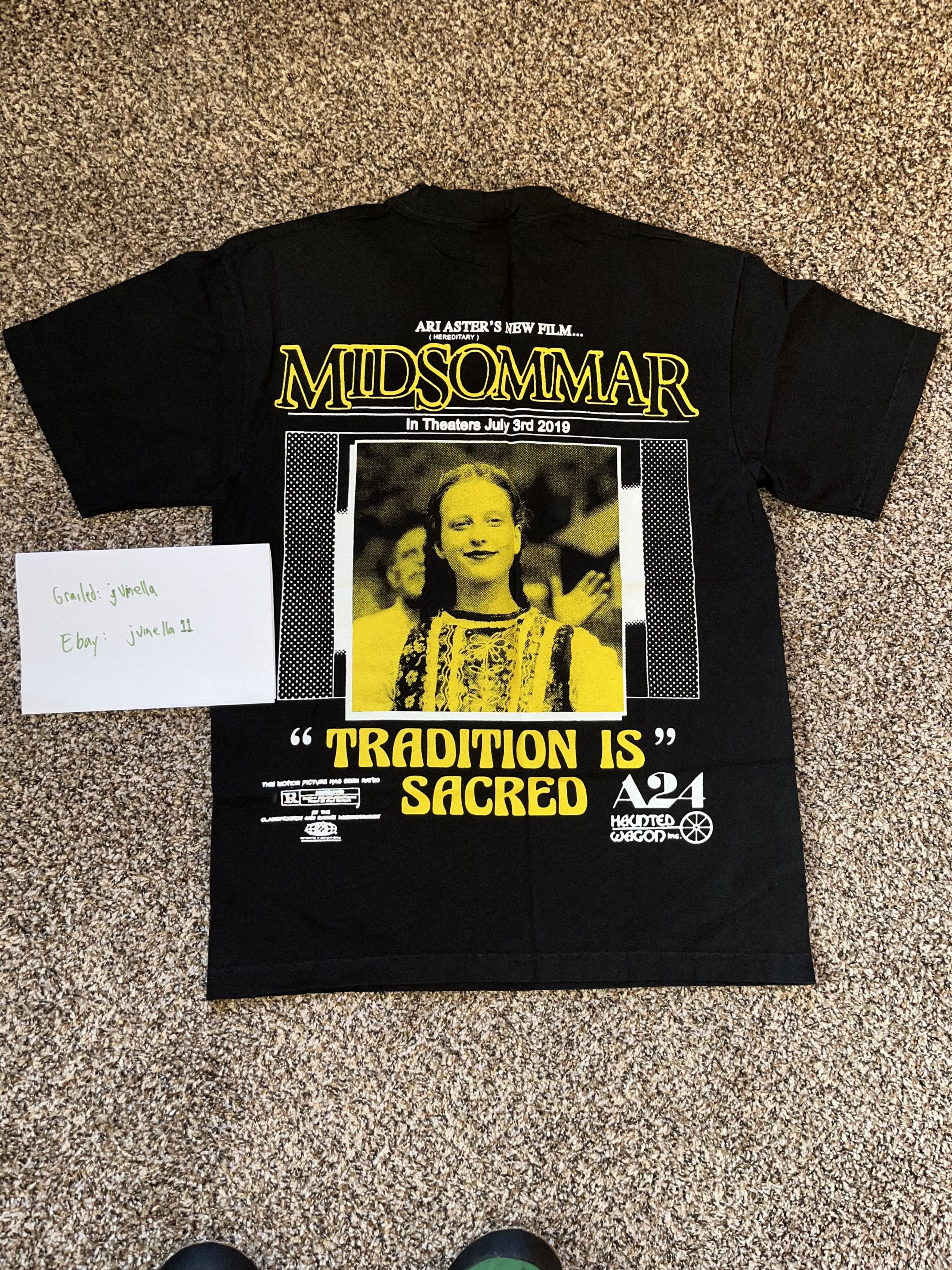A24 × Online Ceramics Online ceramics A24 midsommar tee size M