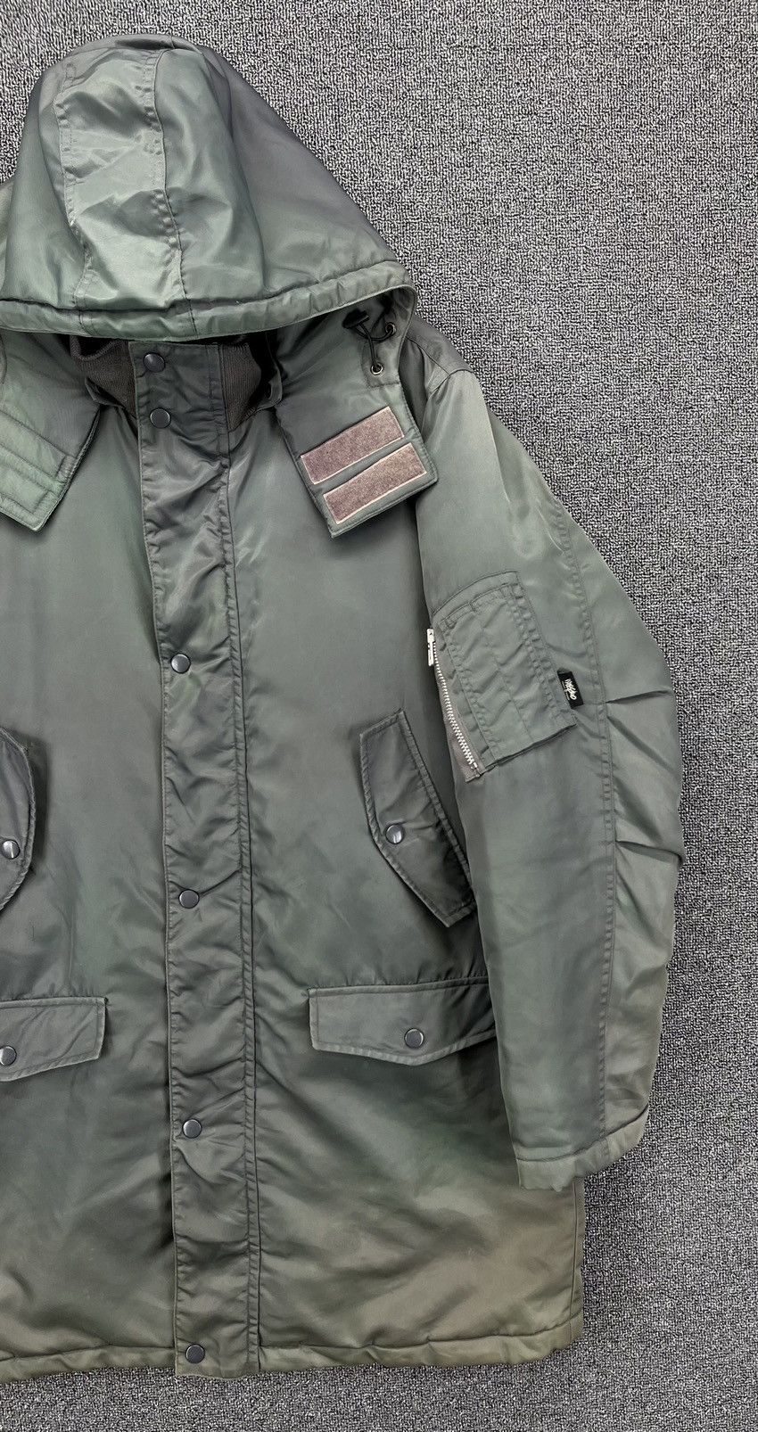 Mossimo Vintage Mossimo Military Army Parkas Bomber Jacket Size US L / EU 52-54 / 3 - 4 Thumbnail